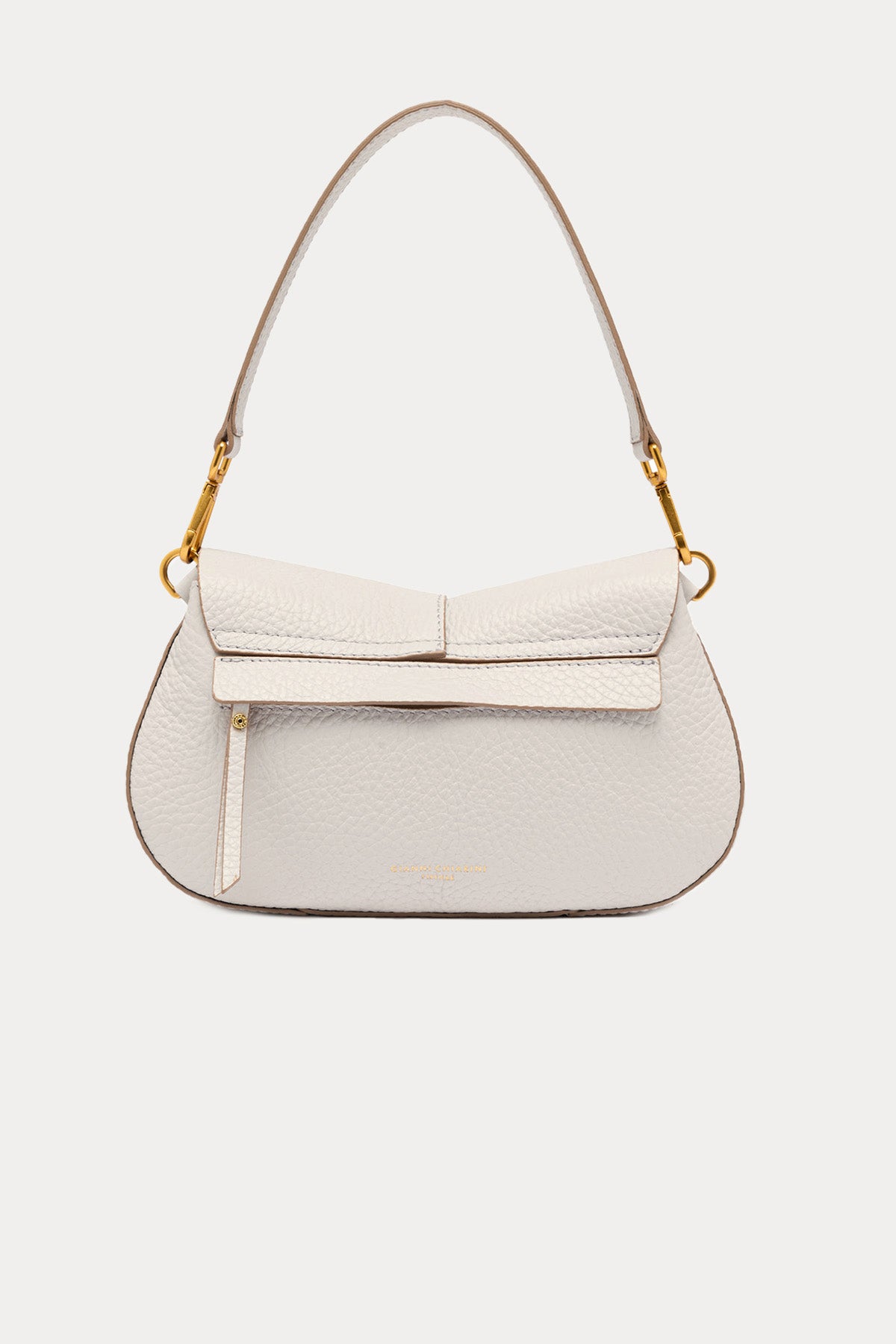 Gianni Chiarini Helena Round Geniş Askılı Deri Omuz Çantası