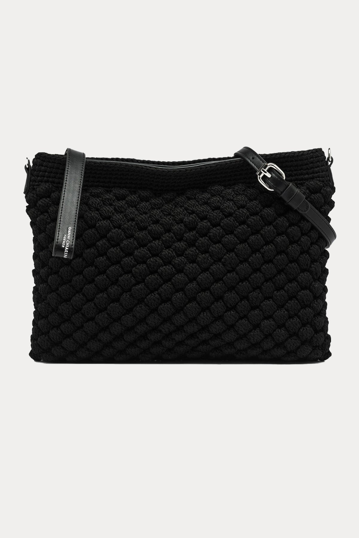 Gianni Chiarini Bella Yumuşak Dokulu Örgü Omuz Çantası