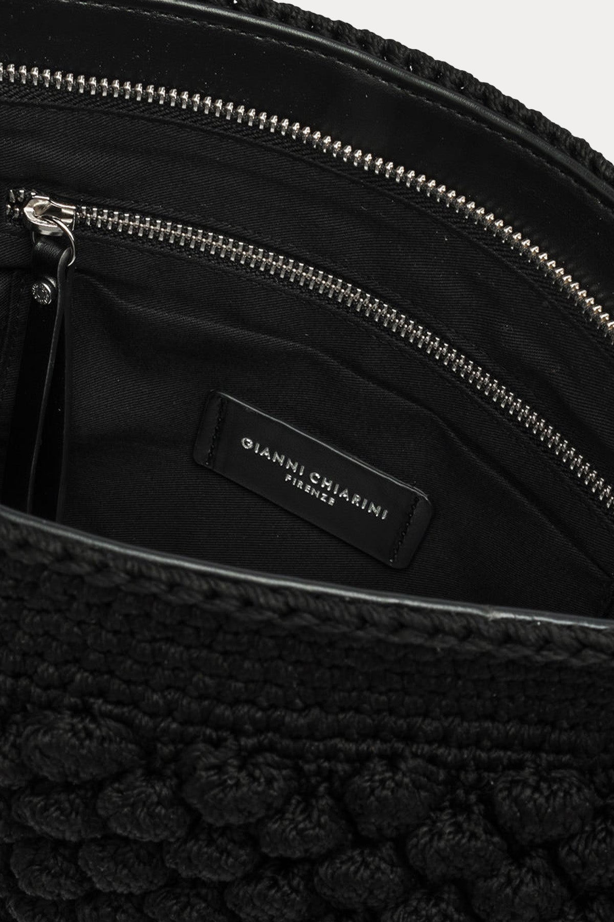 Gianni Chiarini Bella Yumuşak Dokulu Örgü Omuz Çantası