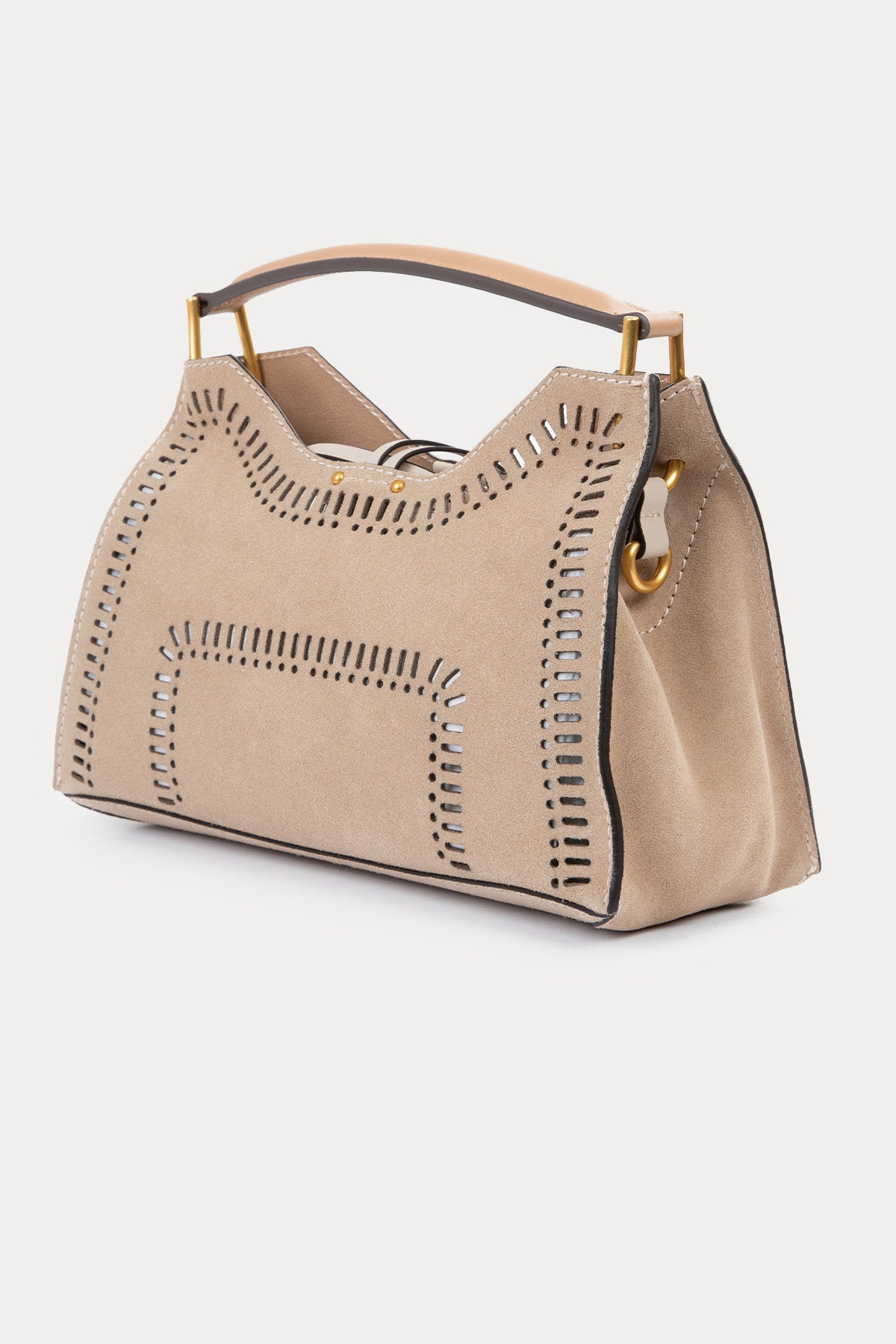 Gianni Chiarini Aurora Nubuk Deri Omuz Çantası