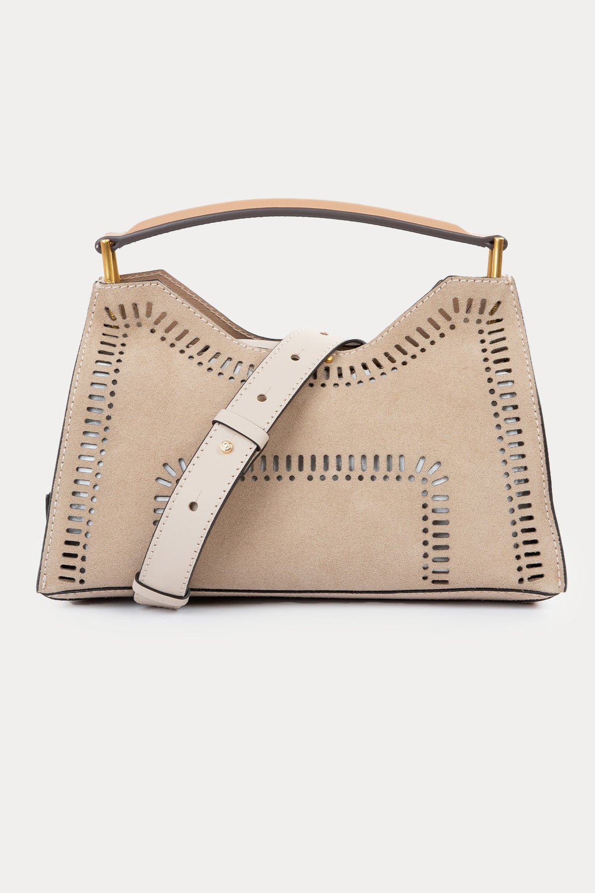 Gianni Chiarini Aurora Nubuk Deri Omuz Çantası