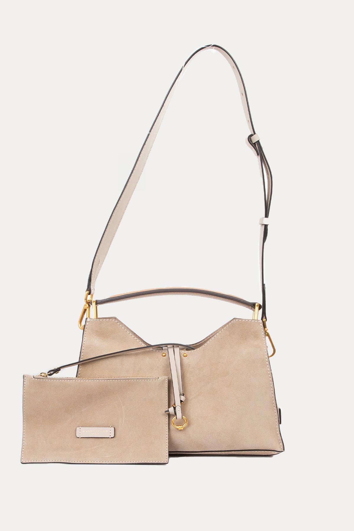 Gianni Chiarini Aurora Nubuk Deri Omuz Çantası