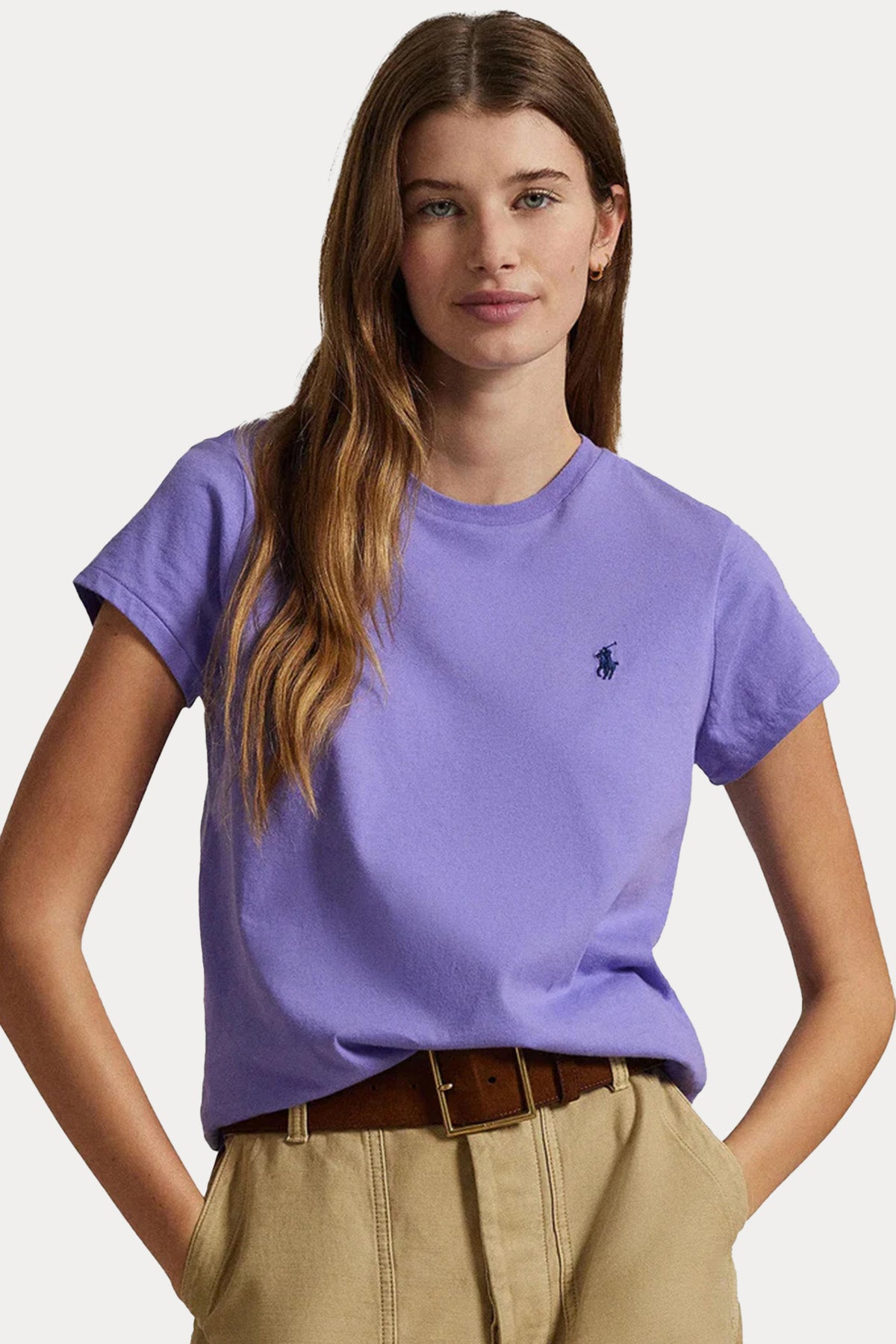 Polo Ralph Lauren Custom Fit Yuvarlak Yaka T-shirt