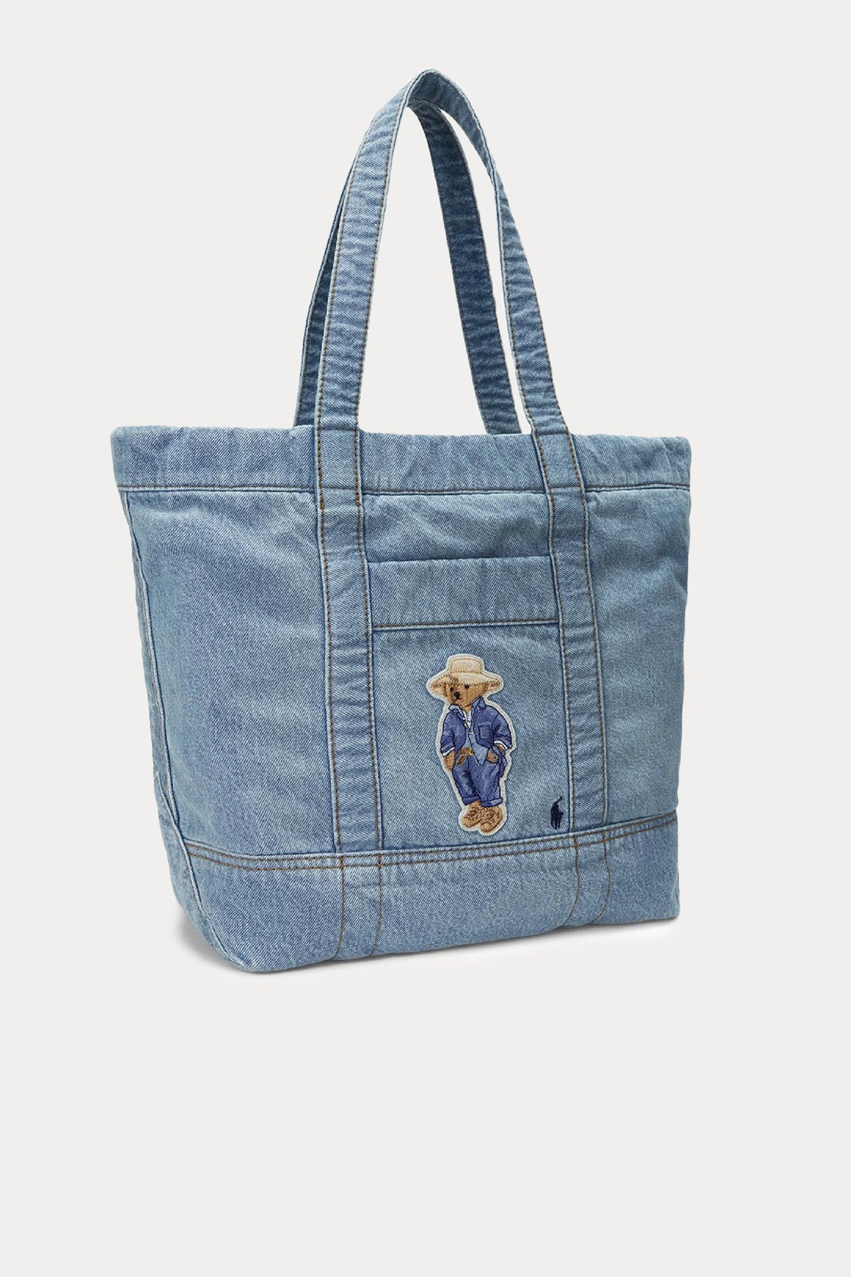 Polo Ralph Lauren Polo Bear Denim Omuz Çantası