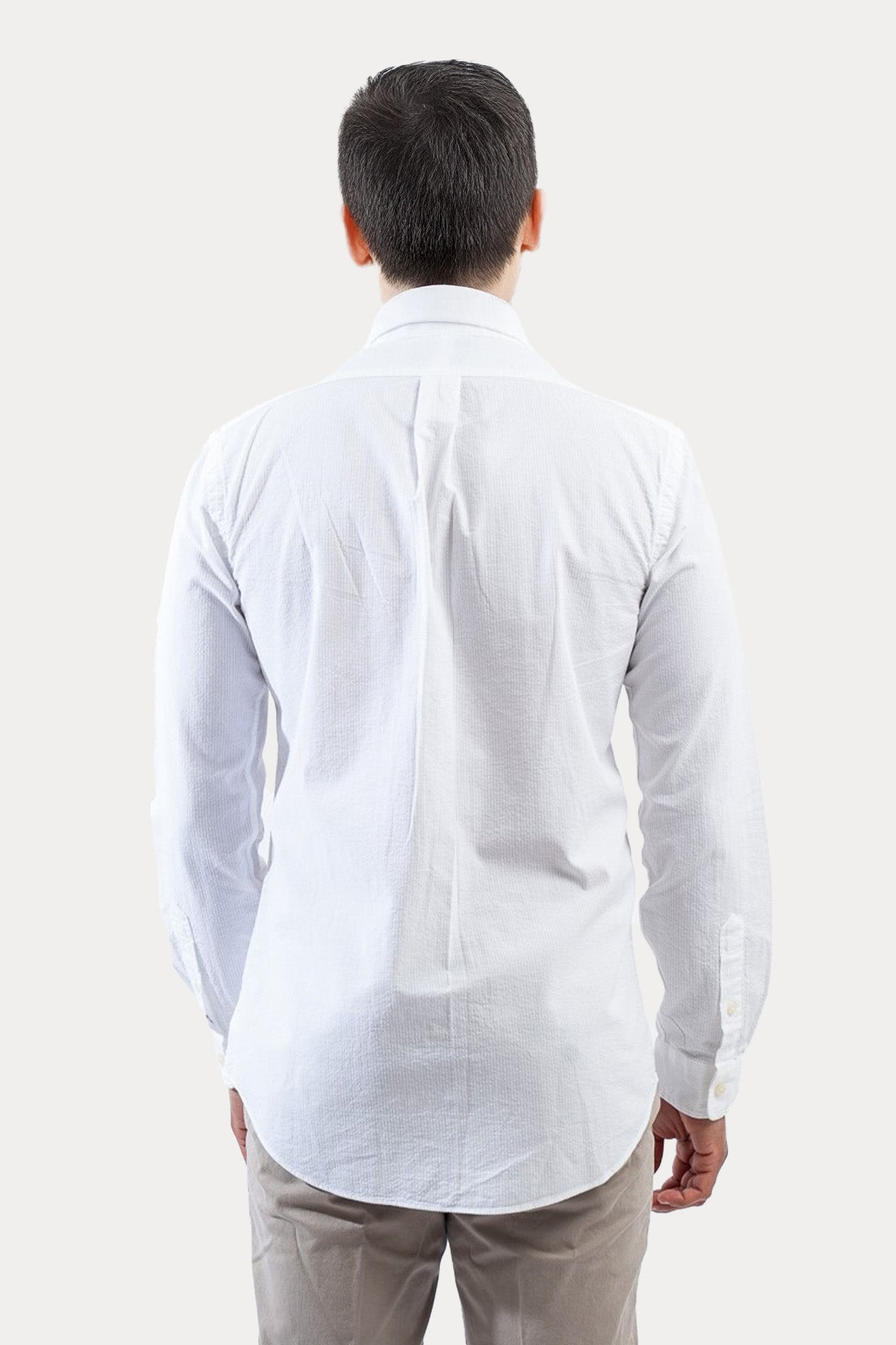 Polo Ralph Lauren Custom Fit Gofre Kumaş Gömlek