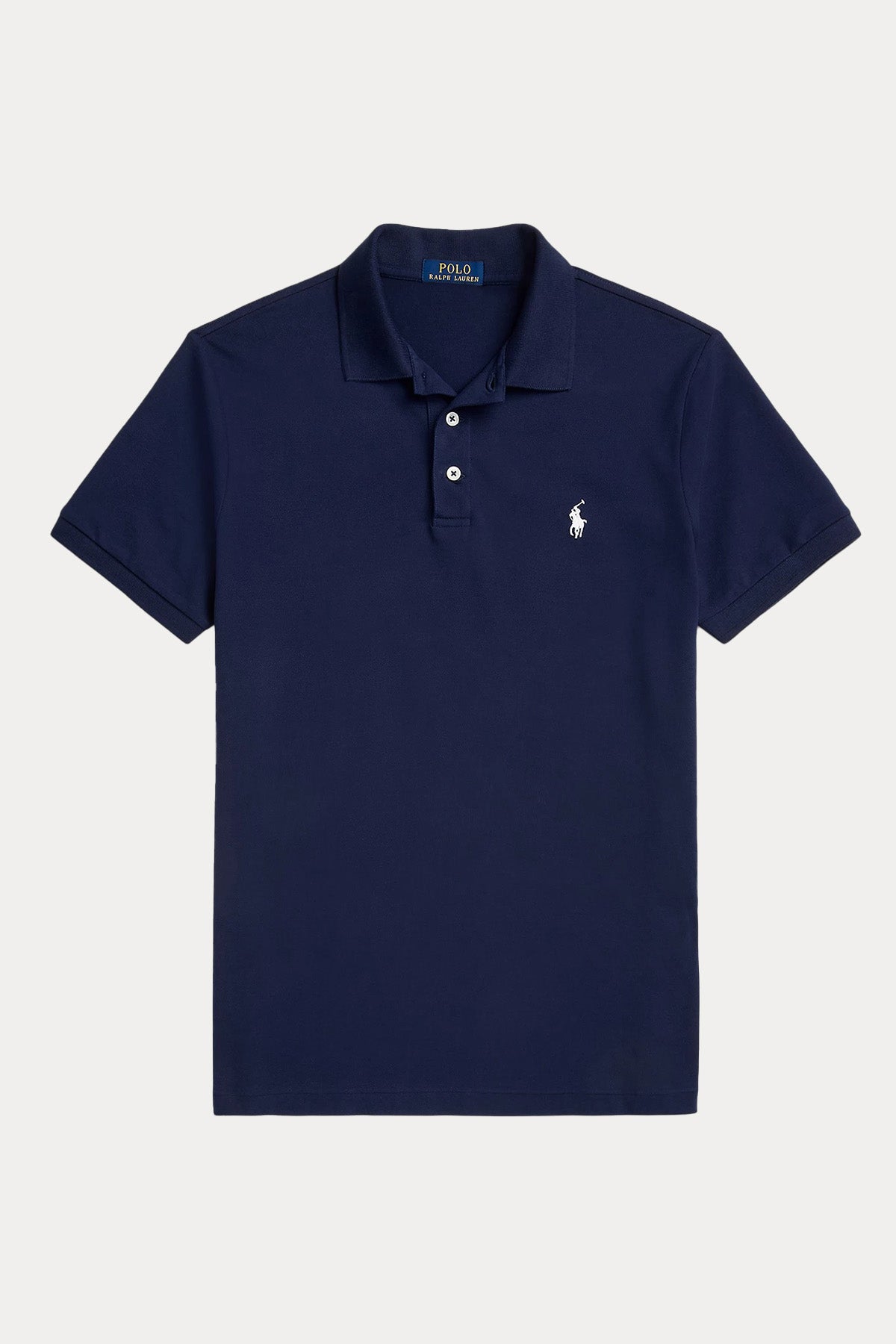 Polo Ralph Lauren Custom Slim Fit Stretch Mesh Polo Yaka T-shirt