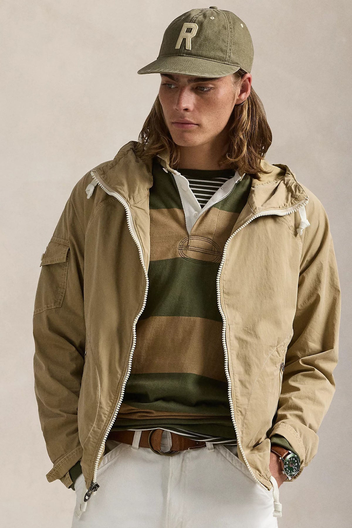 Polo Ralph Lauren Relaxed Fit Kapüşonlu Ceket