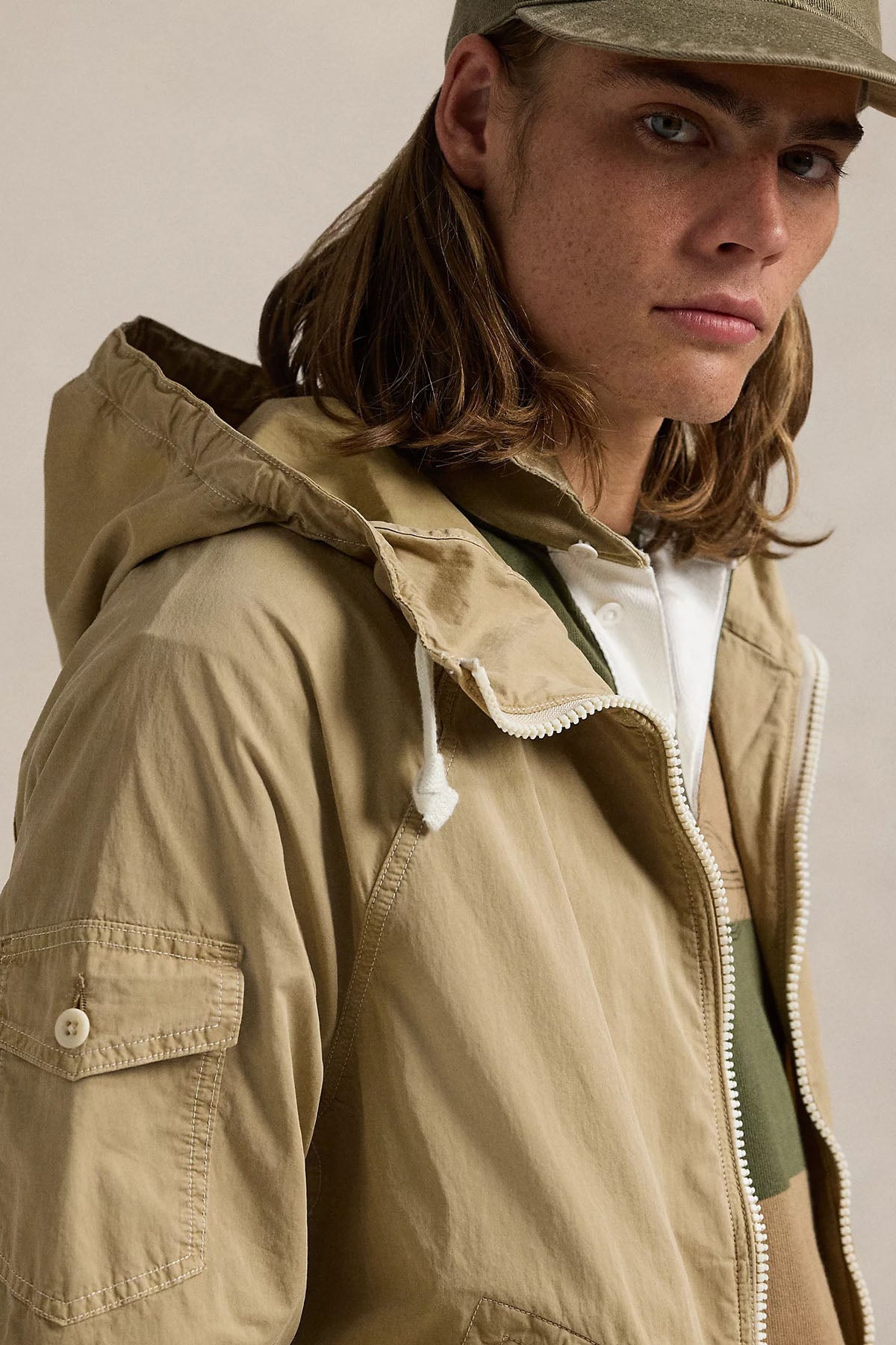 Polo Ralph Lauren Relaxed Fit Kapüşonlu Ceket