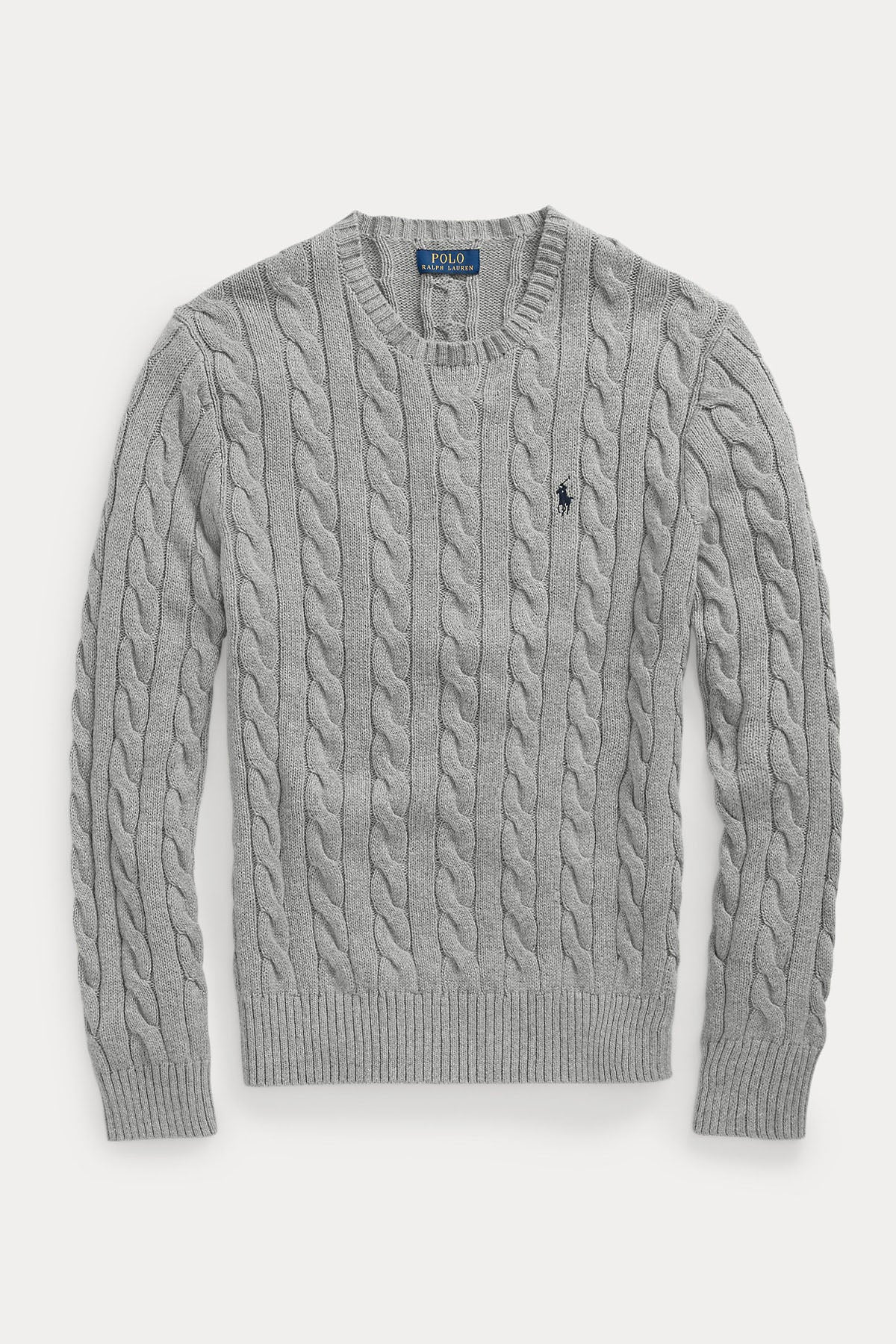 Polo Ralph Lauren Yuvarlak Yaka Saç Örgü Triko