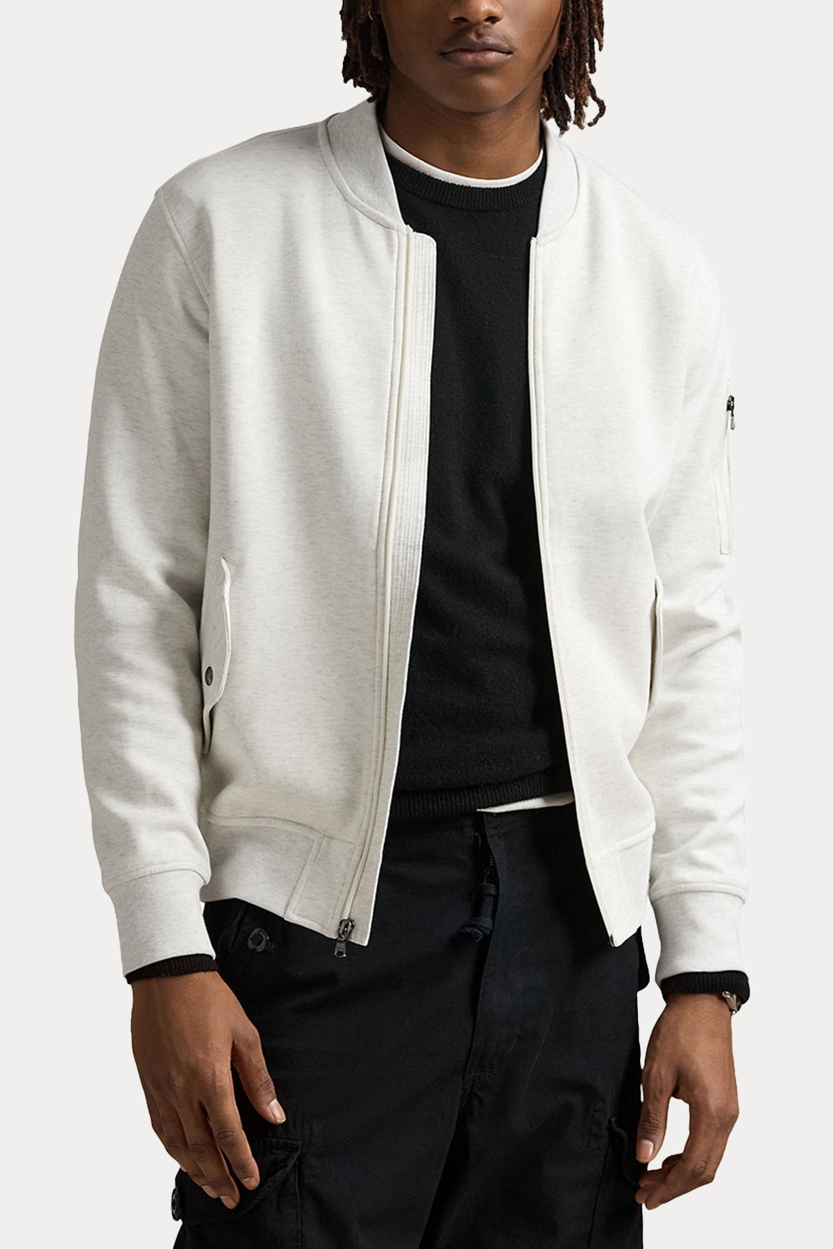 Polo Ralph Lauren Relaxed Fit Pilot Yaka Sweatshirt Ceket