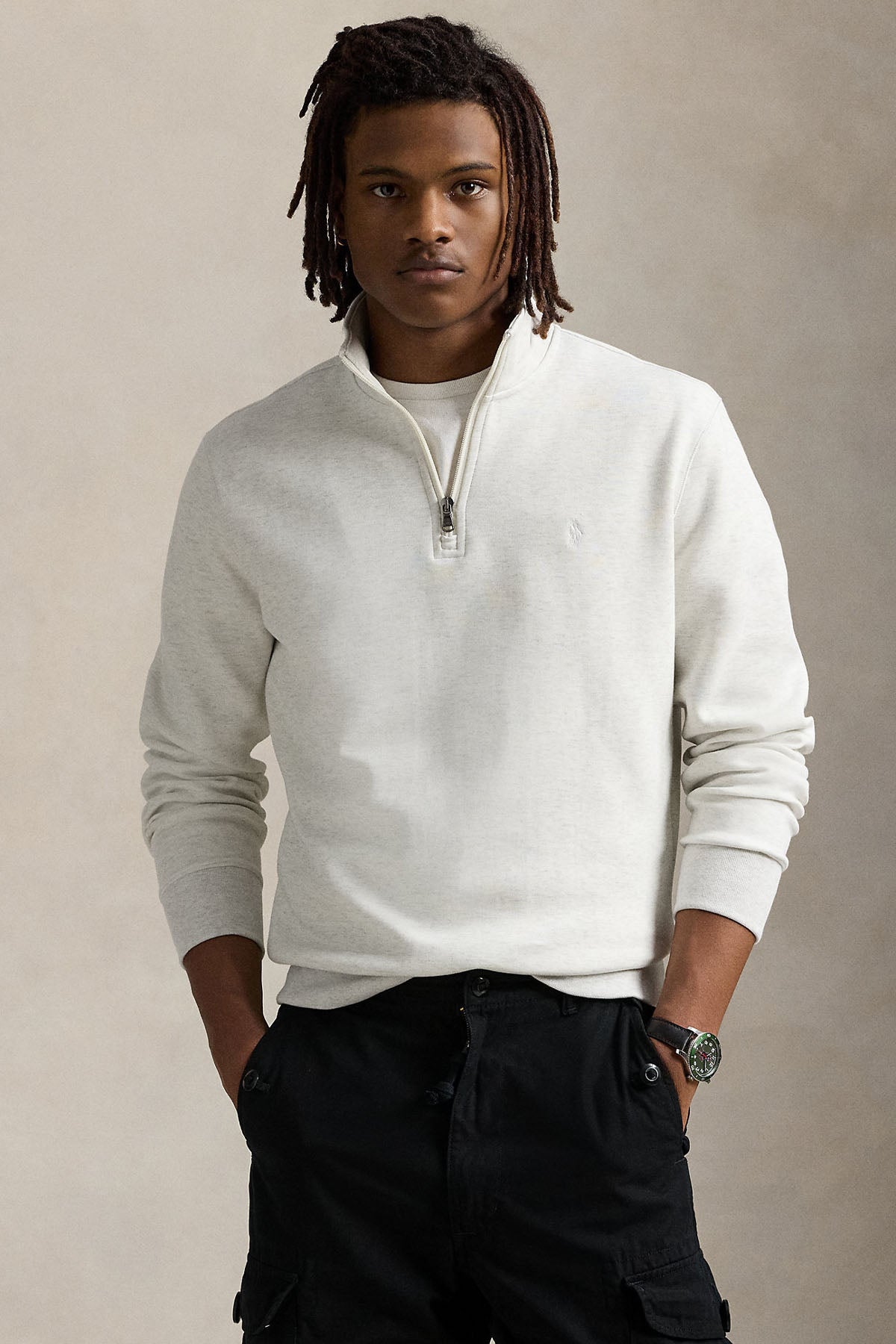 Polo Ralph Lauren Yarım Fermuarlı Dik Yaka Sweatshirt