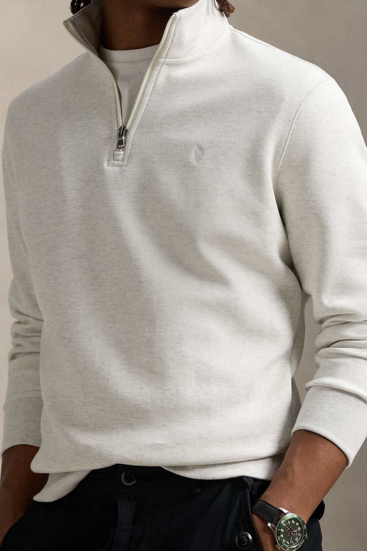 Polo Ralph Lauren Yarım Fermuarlı Dik Yaka Sweatshirt