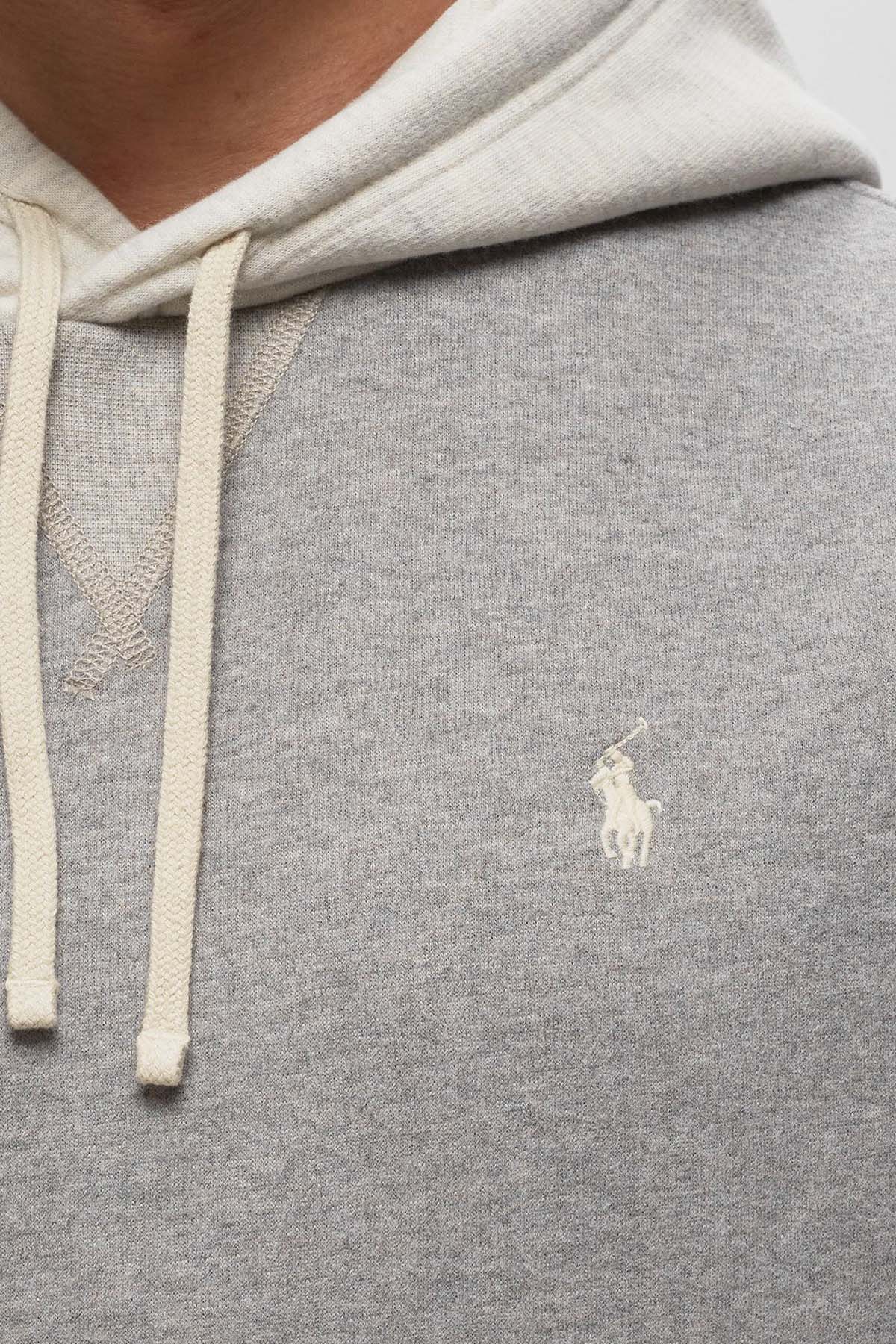 Polo Ralph Lauren Renk Bloklu Kapüşonlu Sweatshirt-Sweatshirt-Libas