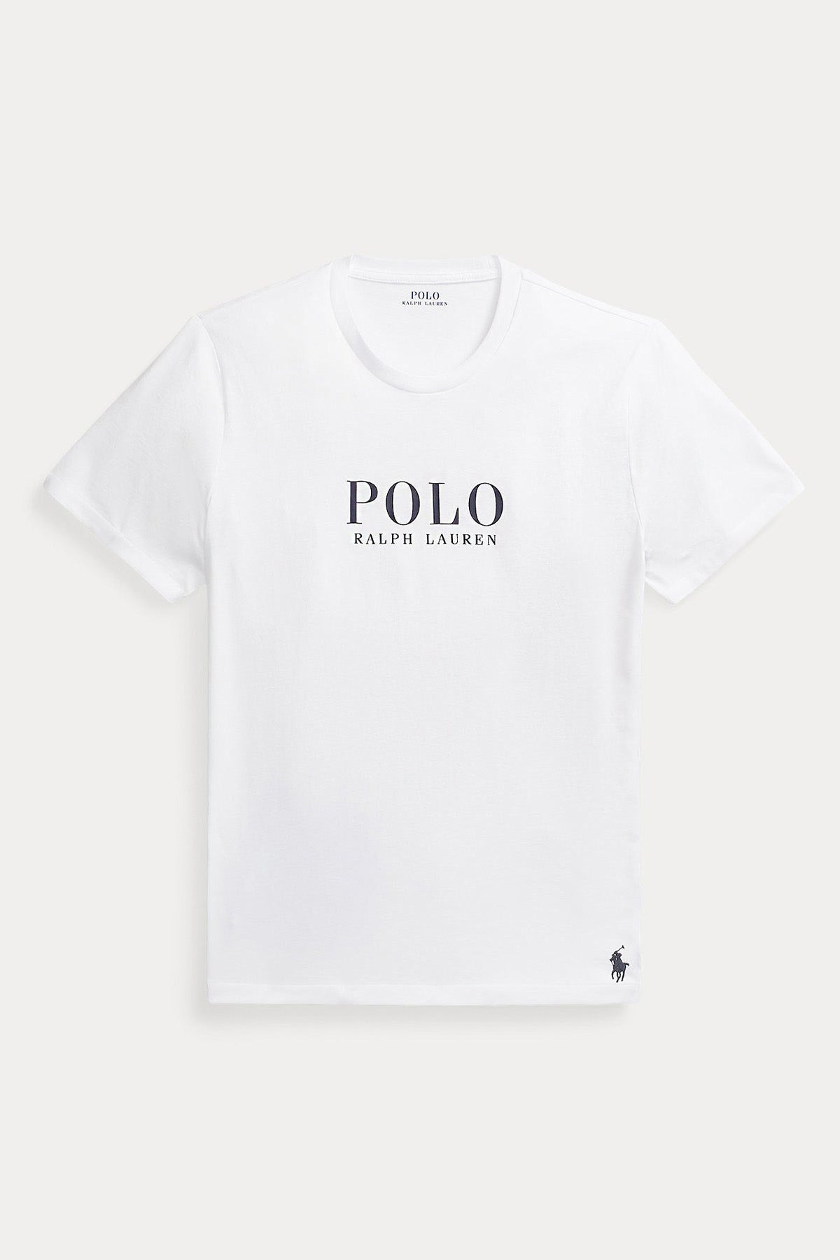Polo Ralph Lauren Custom Fit Yuvarlak Yaka Logolu T-shirt