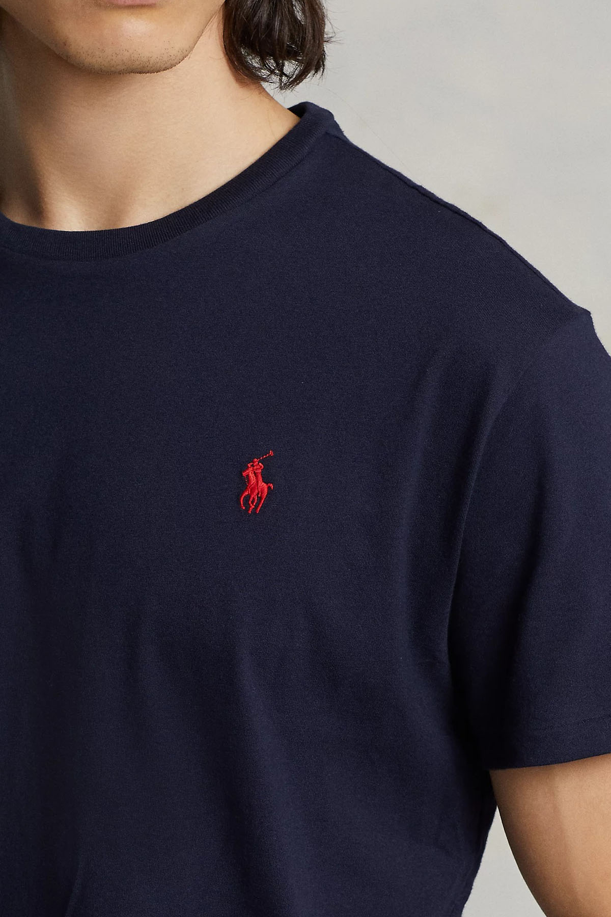 Polo Ralph Lauren Custom Slim Fit Yuvarlak Yaka T-shirt