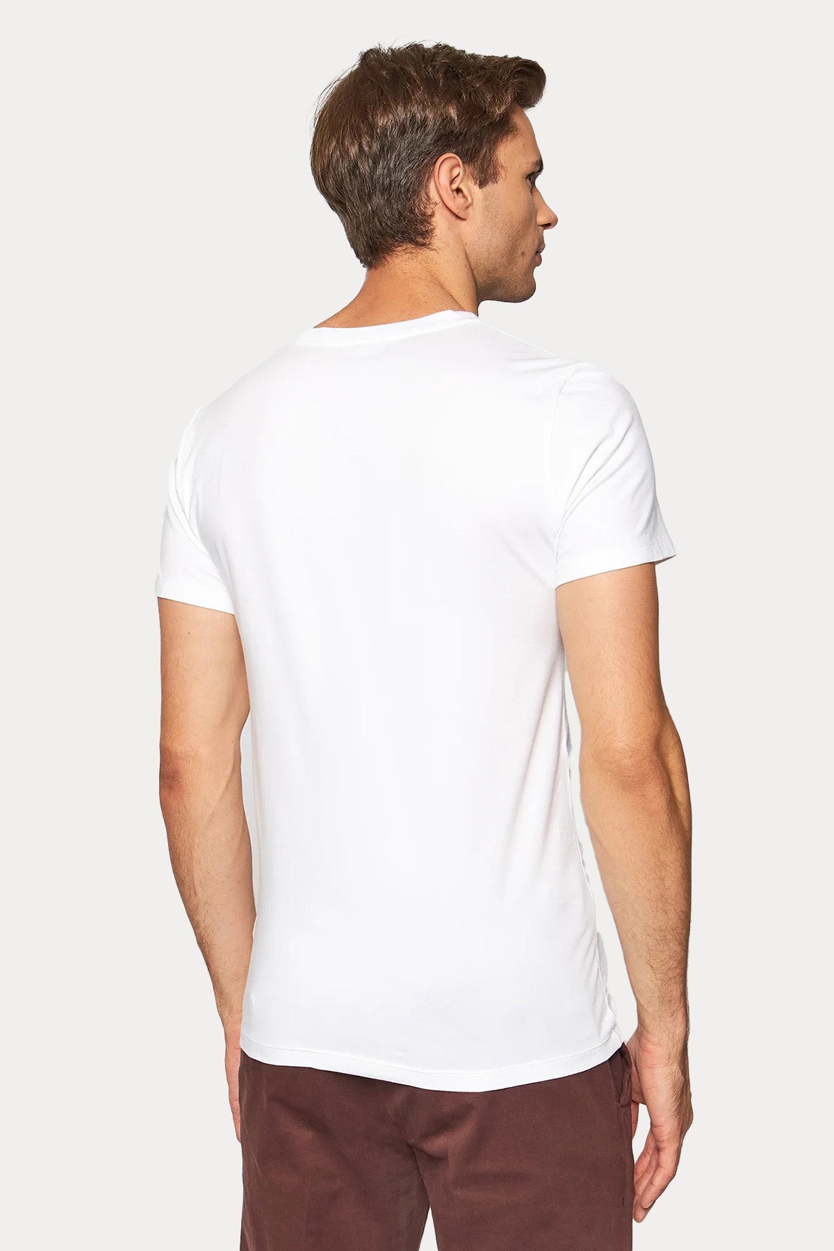 Polo Ralph Lauren 2'li Paket Yuvarlak Yaka Streç T-shirt Set