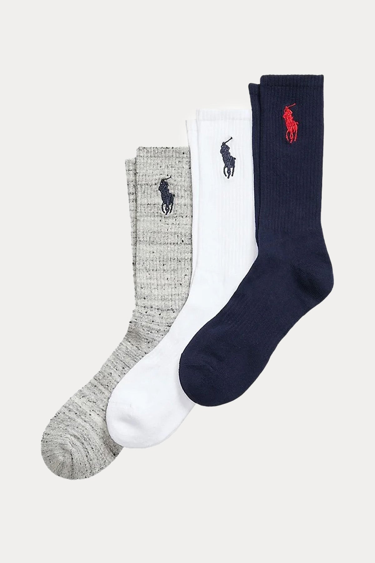 Polo Ralph Lauren Erkek 3'lü Paket Logolu Çorap