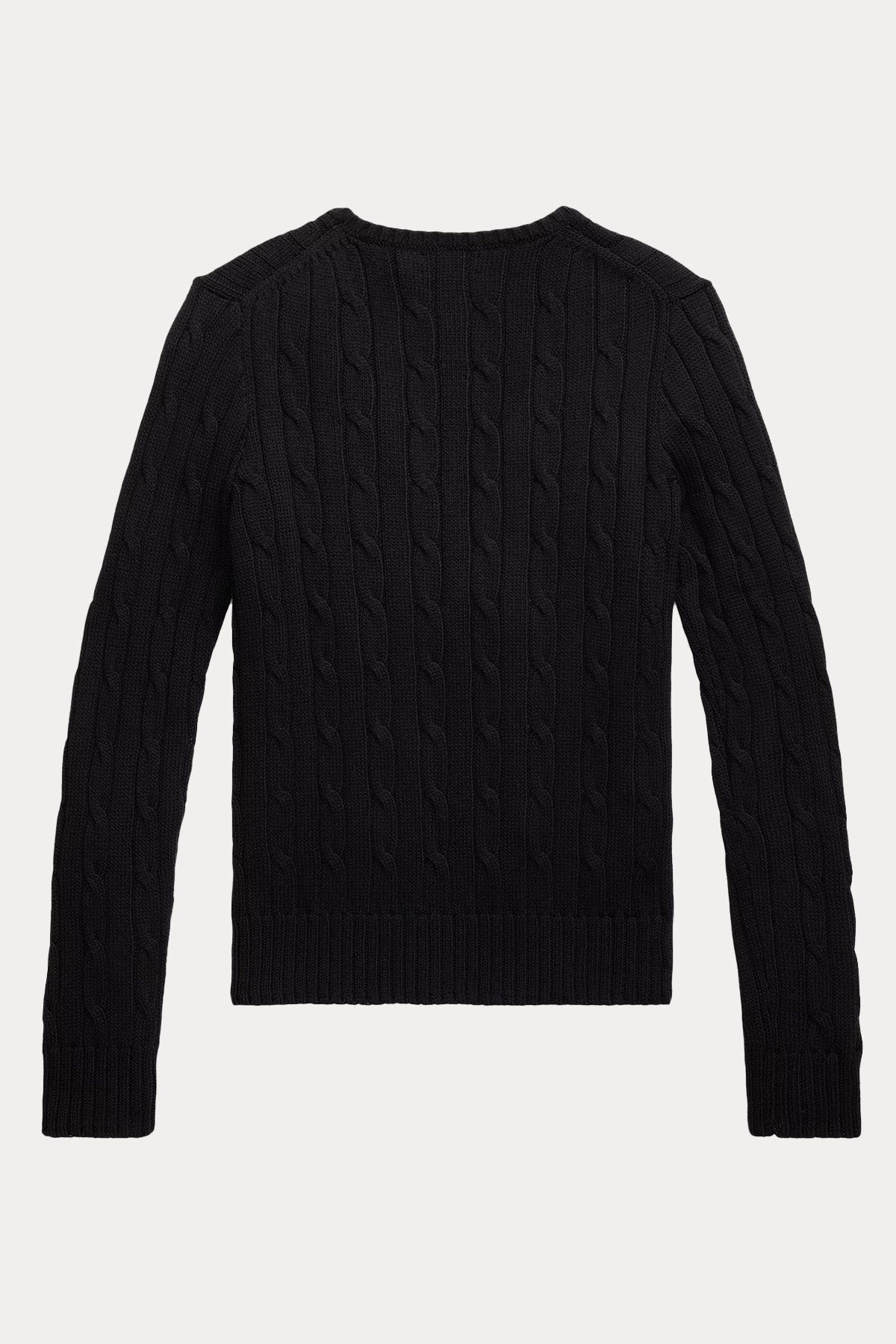 Polo Ralph Lauren Pima Cotton Slim Fit V Yaka Saç Örgü Triko