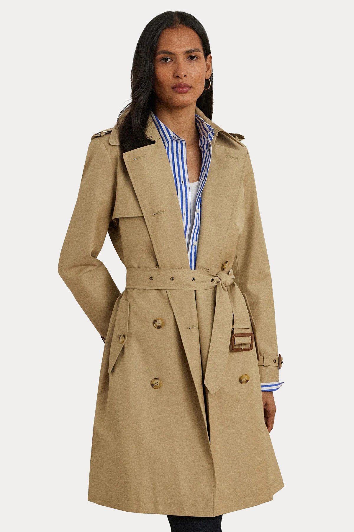 Polo Ralph Lauren Kruvaze Kemerli Trençkot