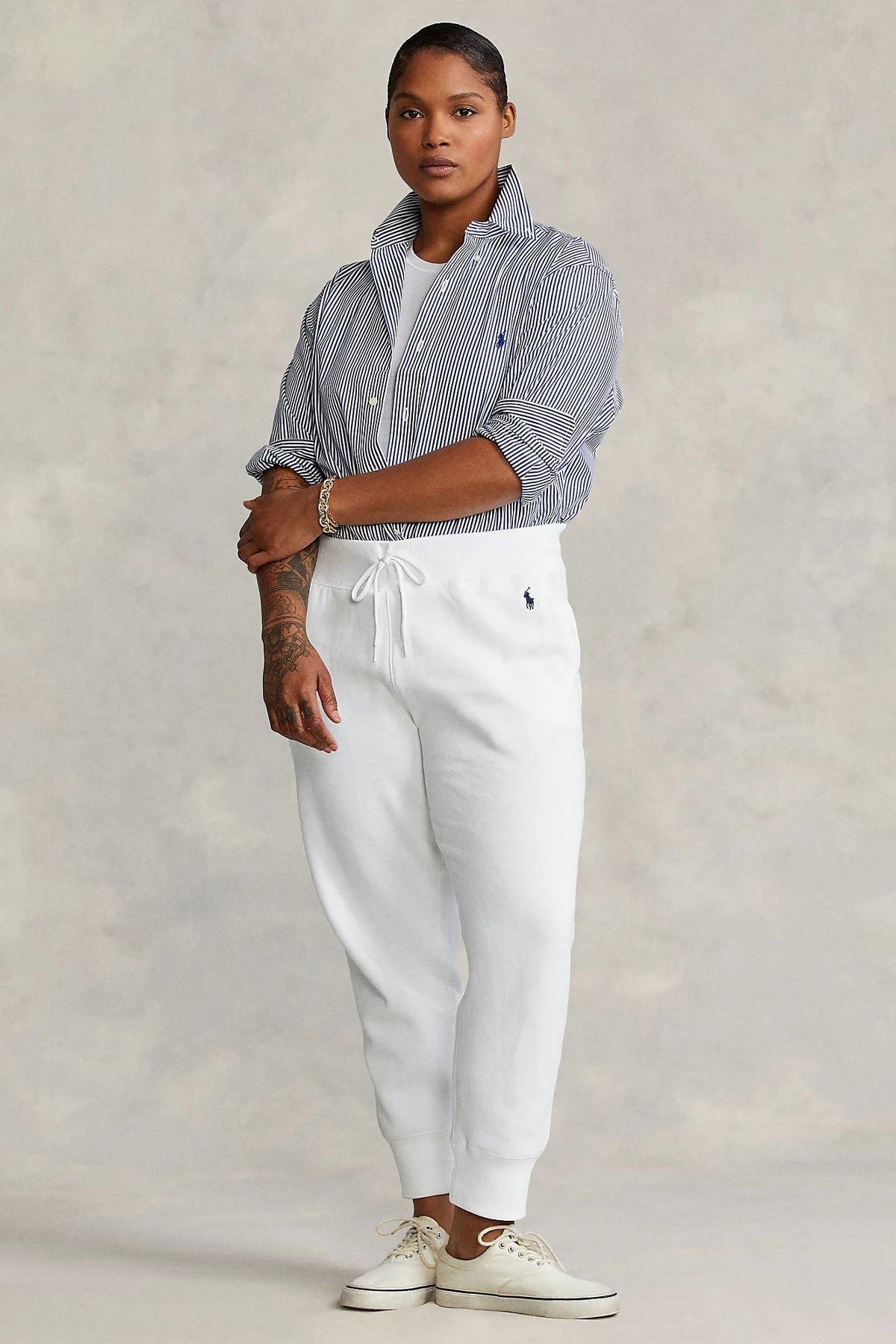 Polo Ralph Lauren Şardonlu Beli Lastikli Eşofman Altı