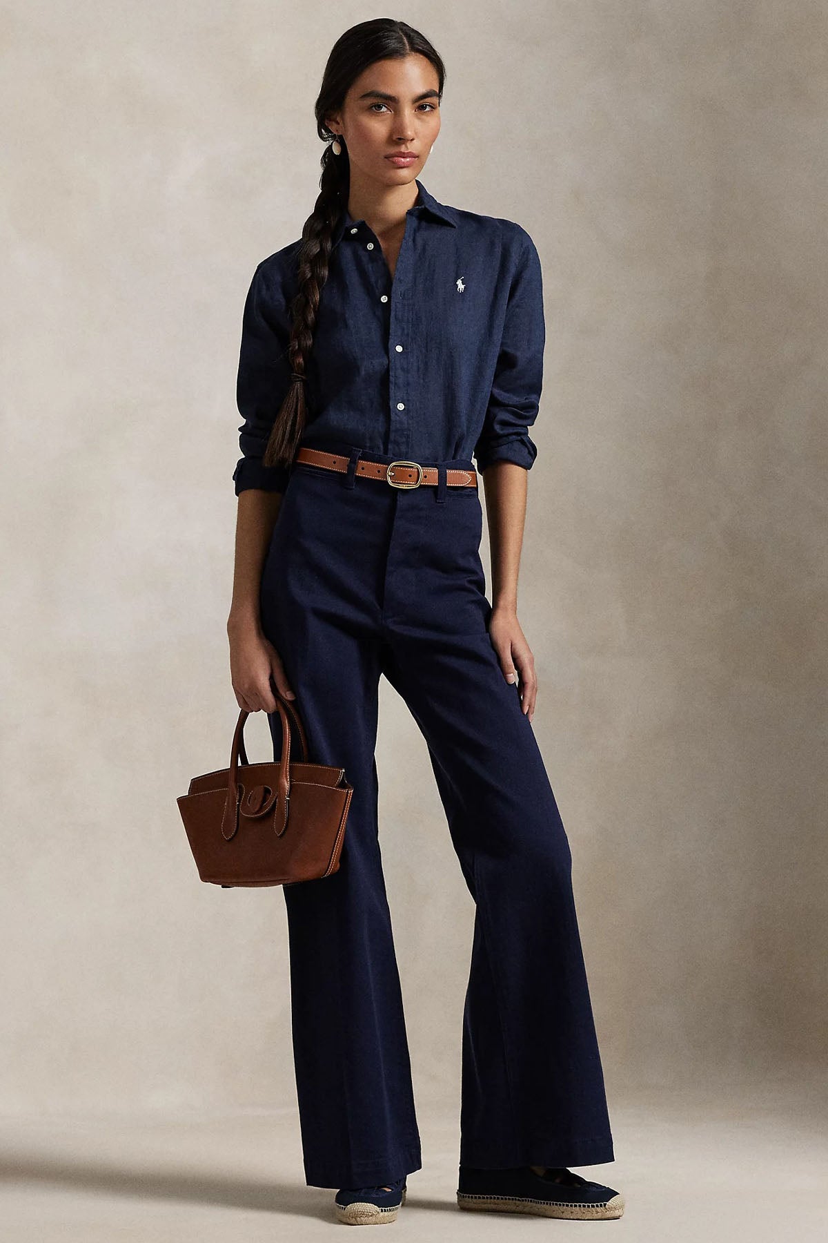 Polo Ralph Lauren Classic Fit Keten Gömlek