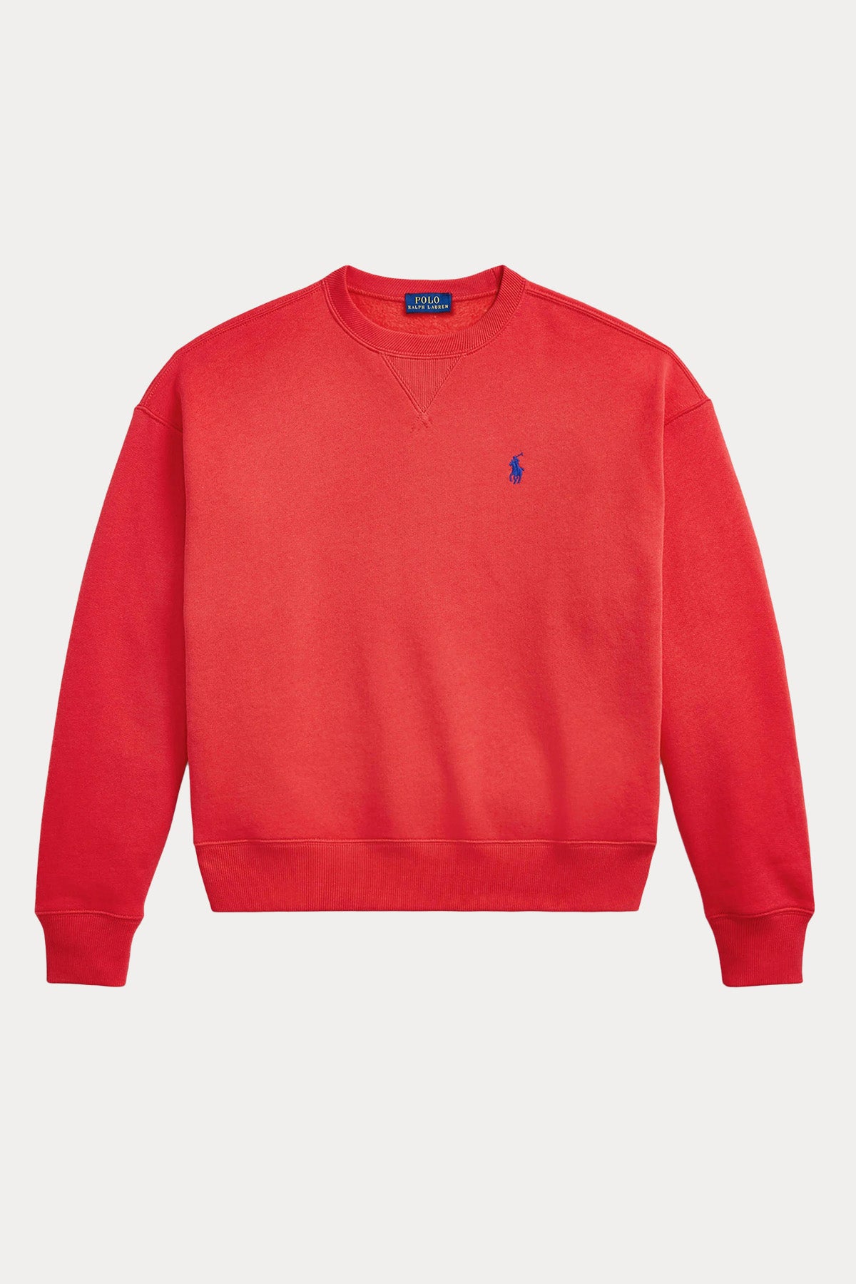 Polo Ralph Lauren Relaxed Fit Yuvarlak Yaka Şardonlu Sweatshirt