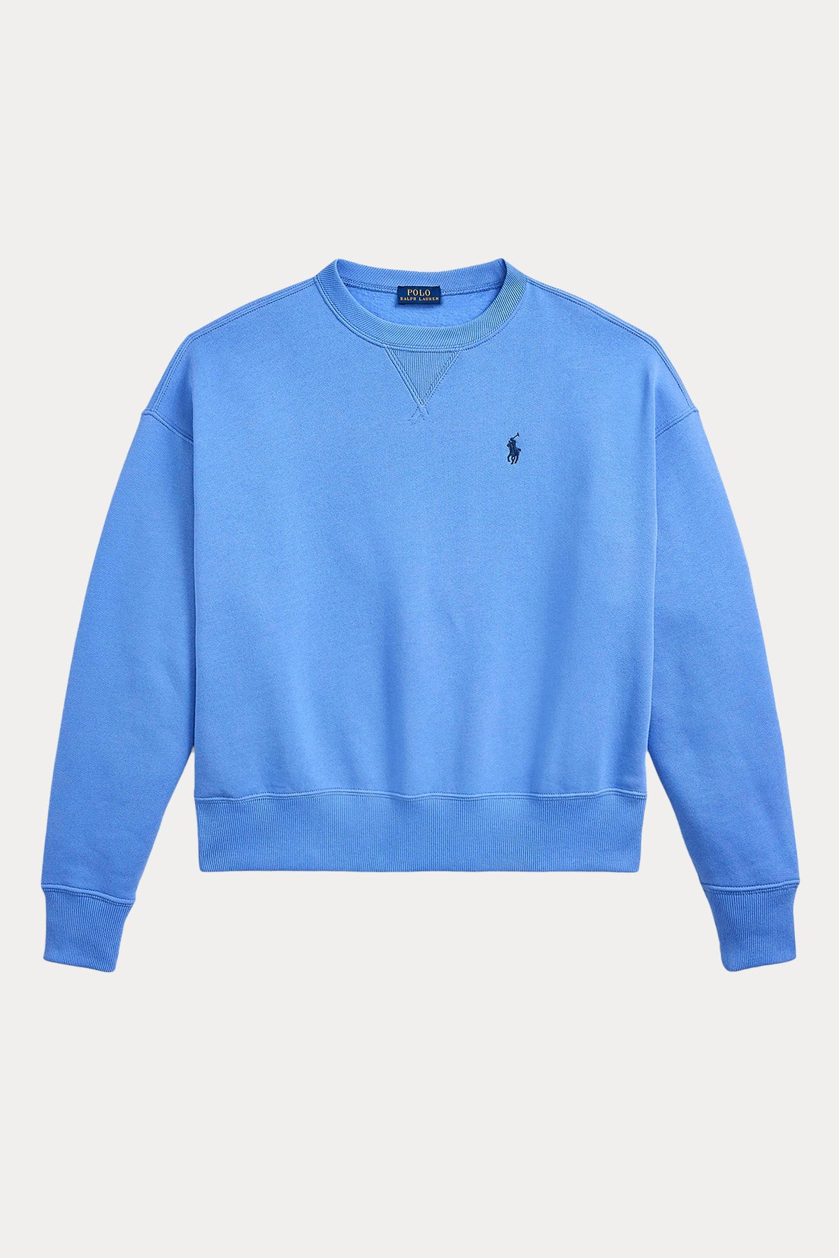 Polo Ralph Lauren Relaxed Fit Yuvarlak Yaka Şardonlu Sweatshirt