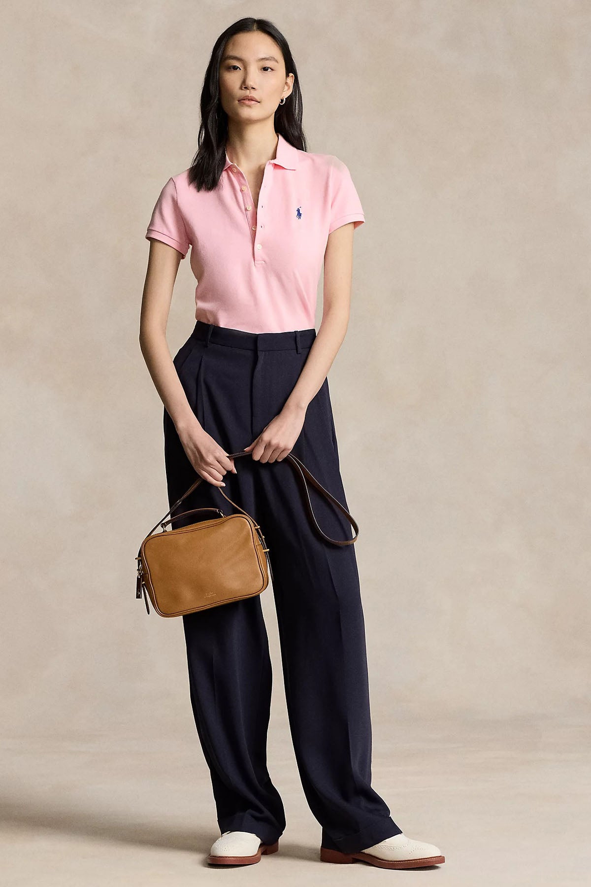 Polo Ralph Lauren Slim Fit Polo Yaka Streç T-shirt