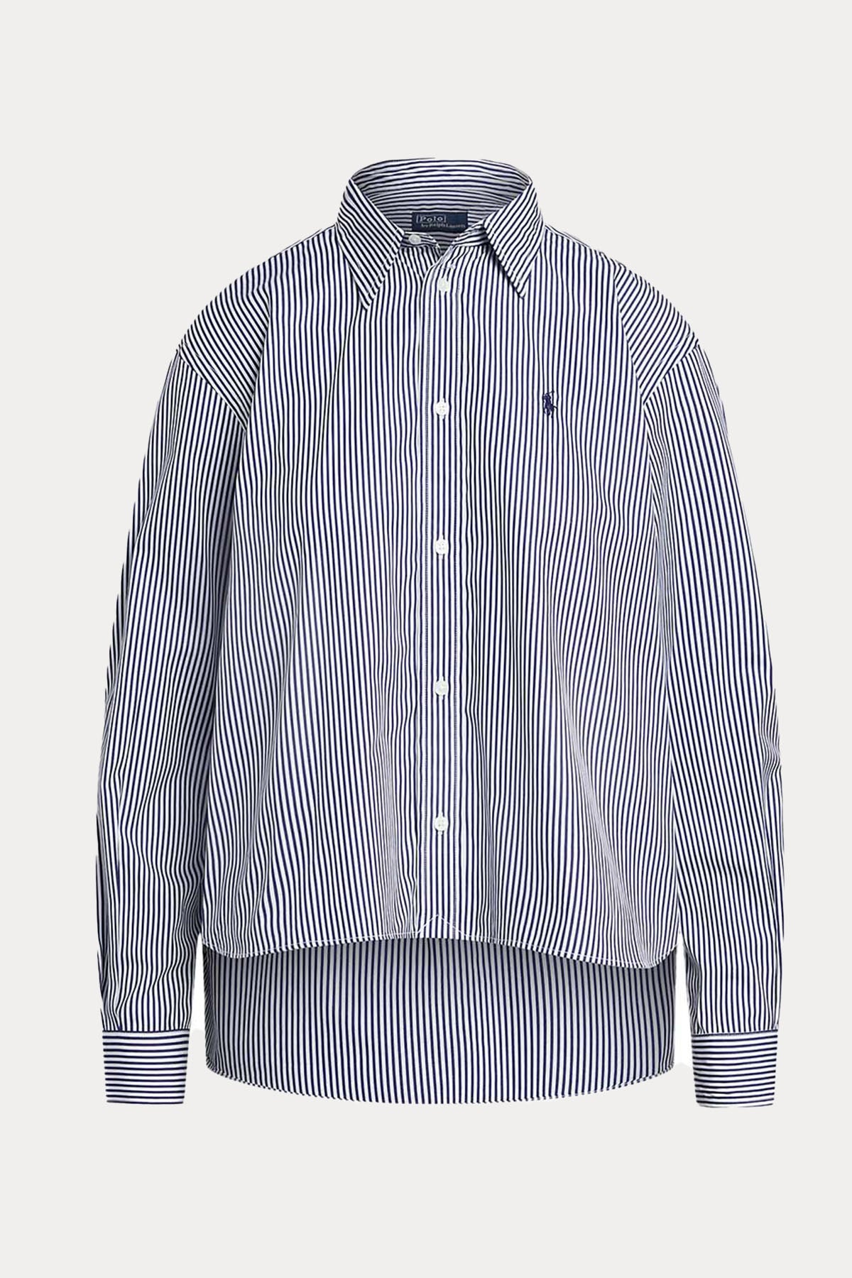 Polo Ralph Lauren Geniş Kesim Çizgili Gömlek