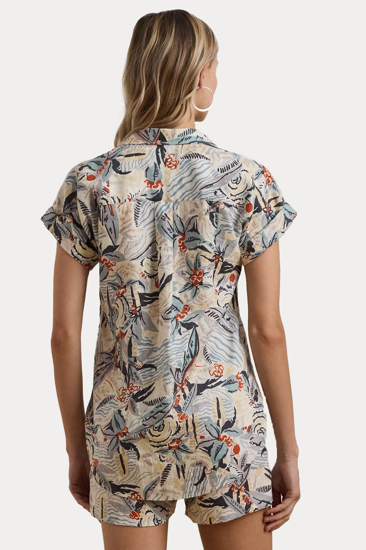 Polo Ralph Lauren Relaxed Fit Keten Gömlek