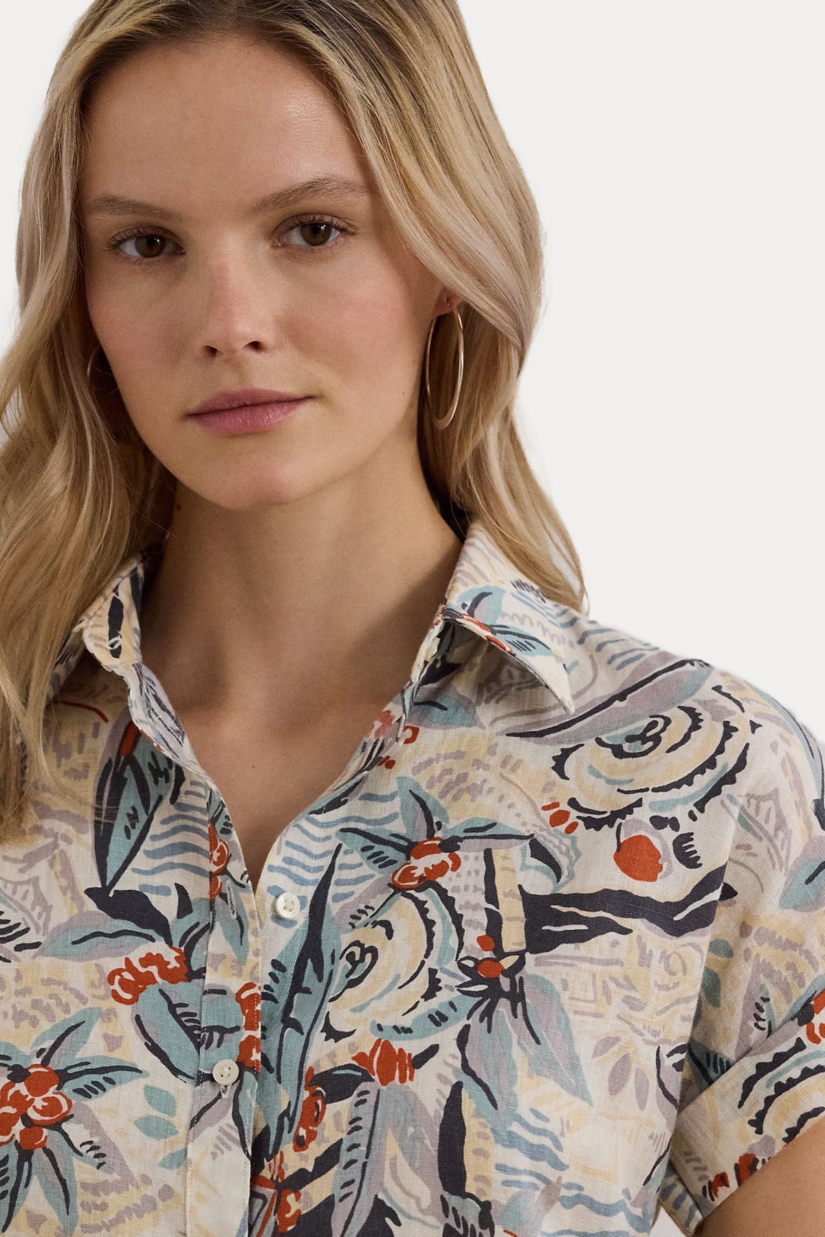 Polo Ralph Lauren Relaxed Fit Keten Gömlek