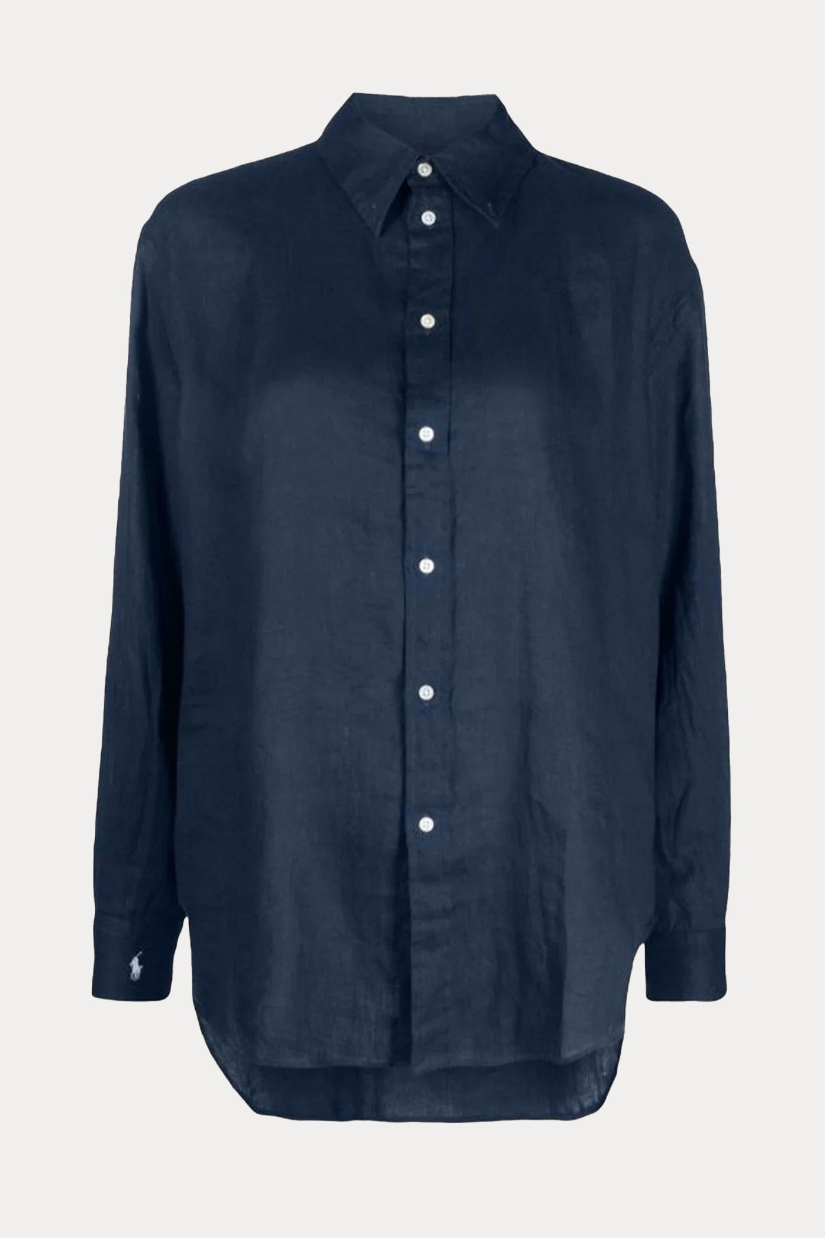 Polo Ralph Lauren Geniş Kesim Keten Gömlek
