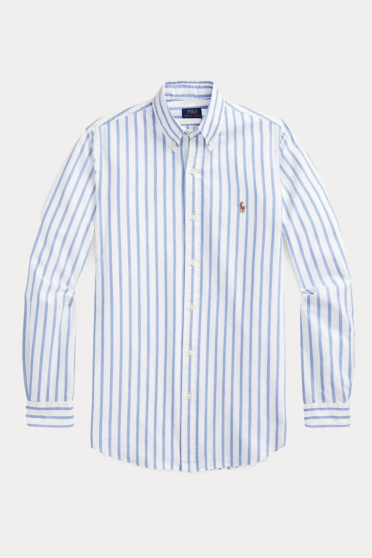 Polo Ralph Lauren Custom Fit Çizgili Oxford Gömlek