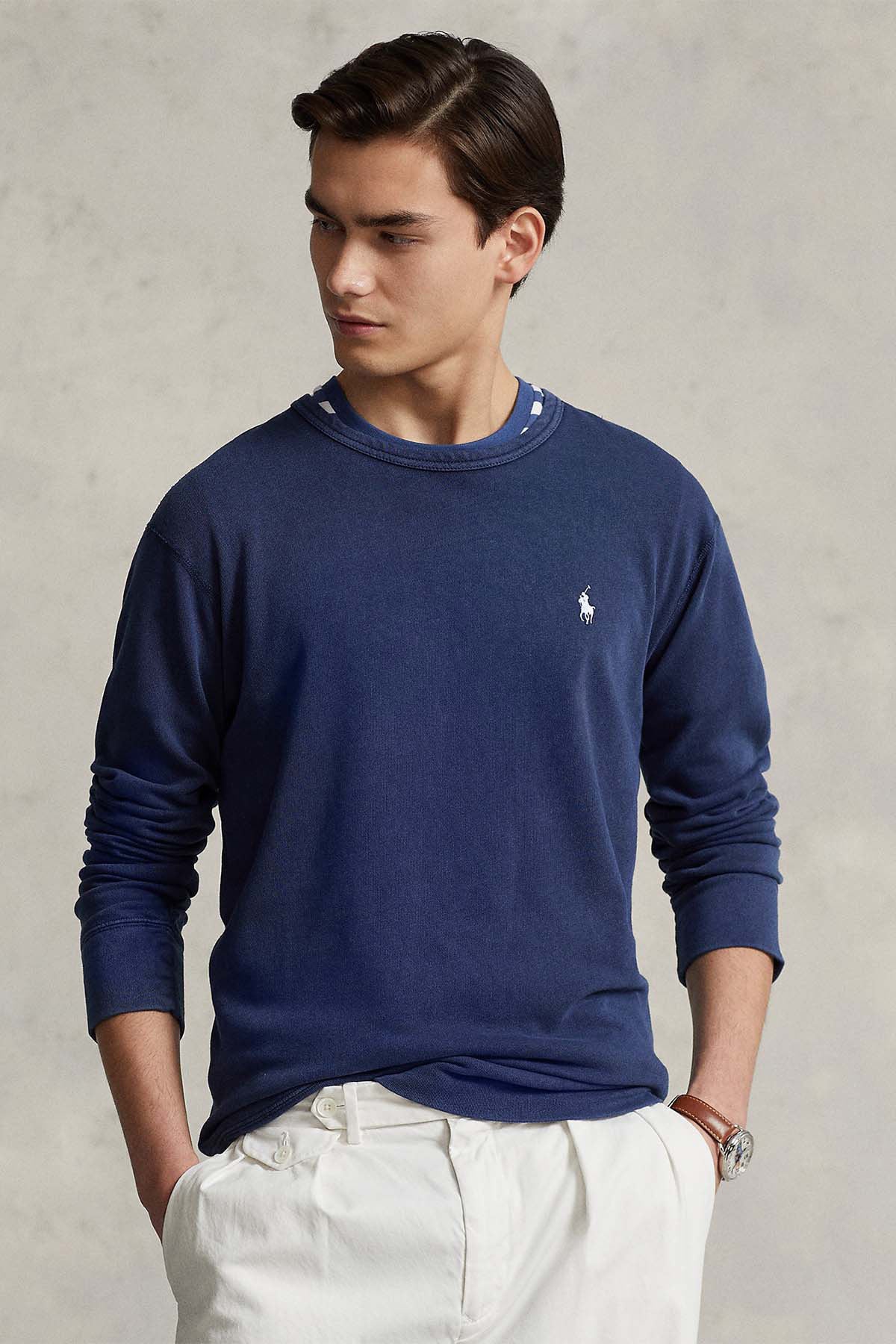 Polo Ralph Lauren Yuvarlak Yaka Logolu Sweatshirt