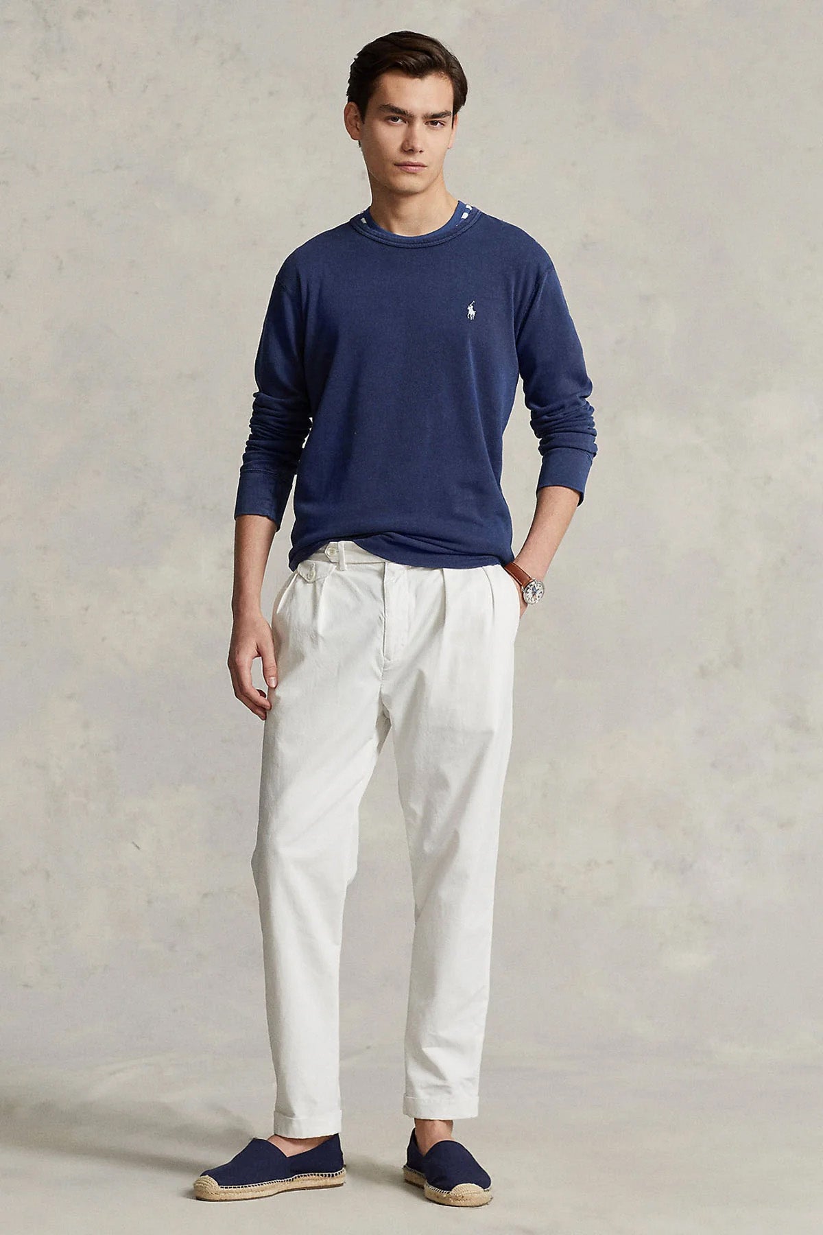 Polo Ralph Lauren Yuvarlak Yaka Logolu Sweatshirt