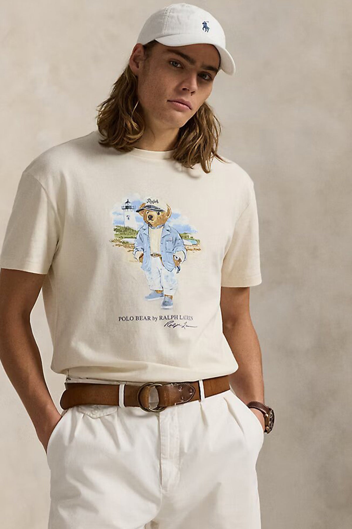 Polo Ralph Lauren Custom Slim Fit Polo Bear T-shirt