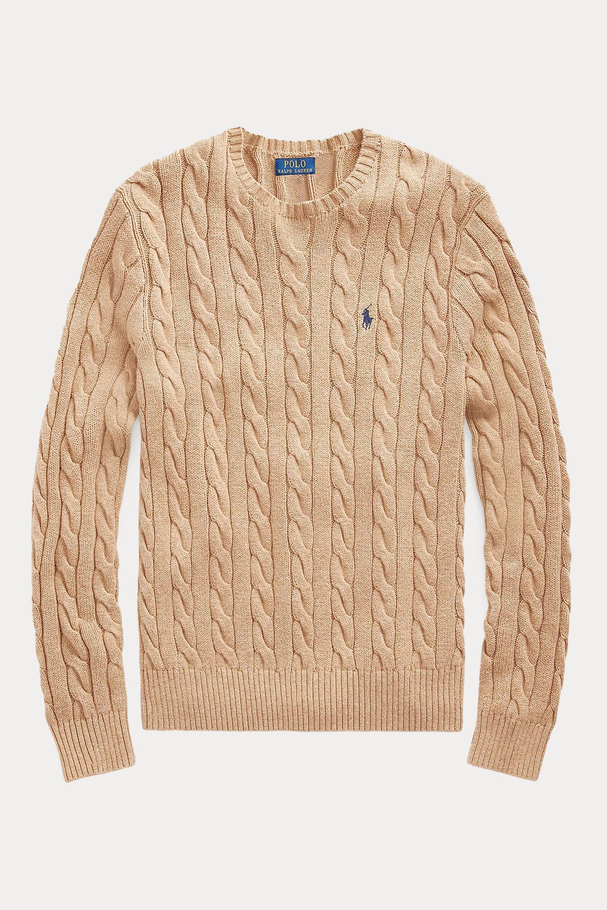 Polo Ralph Lauren Yuvarlak Yaka Saç Örgü Triko