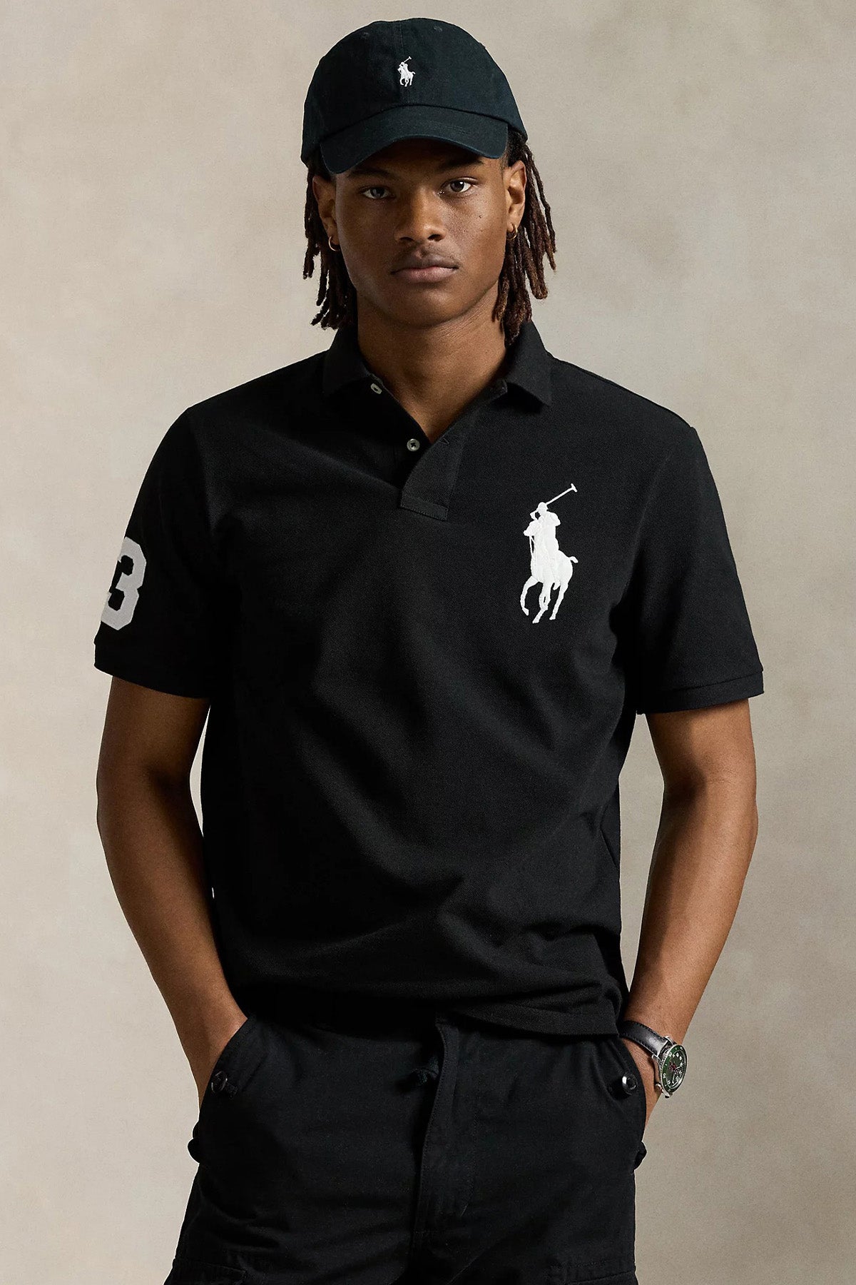 Polo Ralph Lauren Custom Slim Fit Logolu Polo Yaka T-shirt