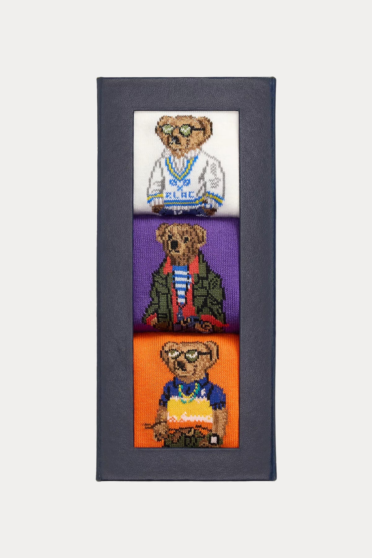 Polo Ralph Lauren Erkek 3'lü Paket Polo Bear Çorap Seti
