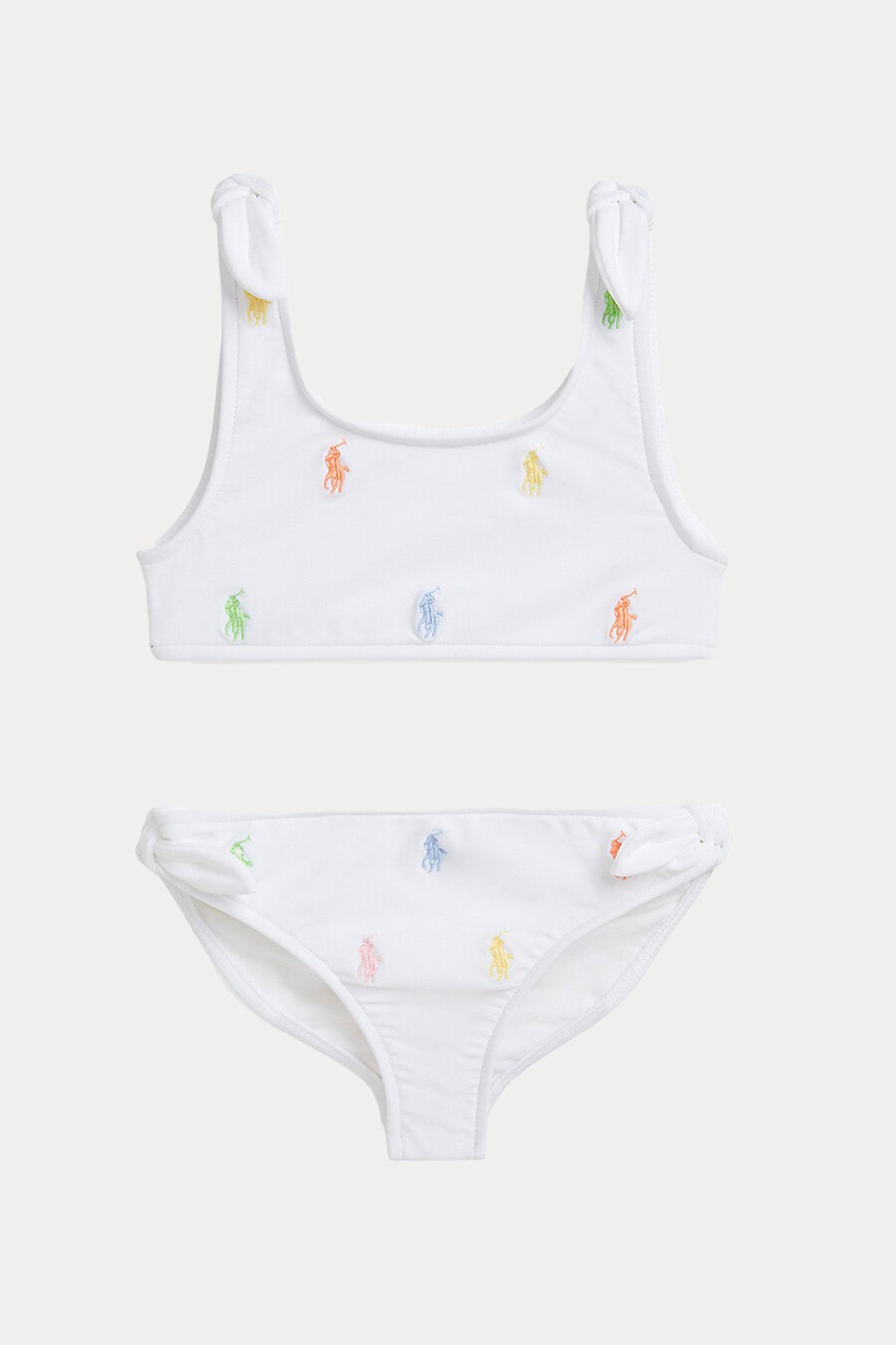Polo Ralph Lauren Kids 2-4 Yaş Pony Logolu Streç Bikini