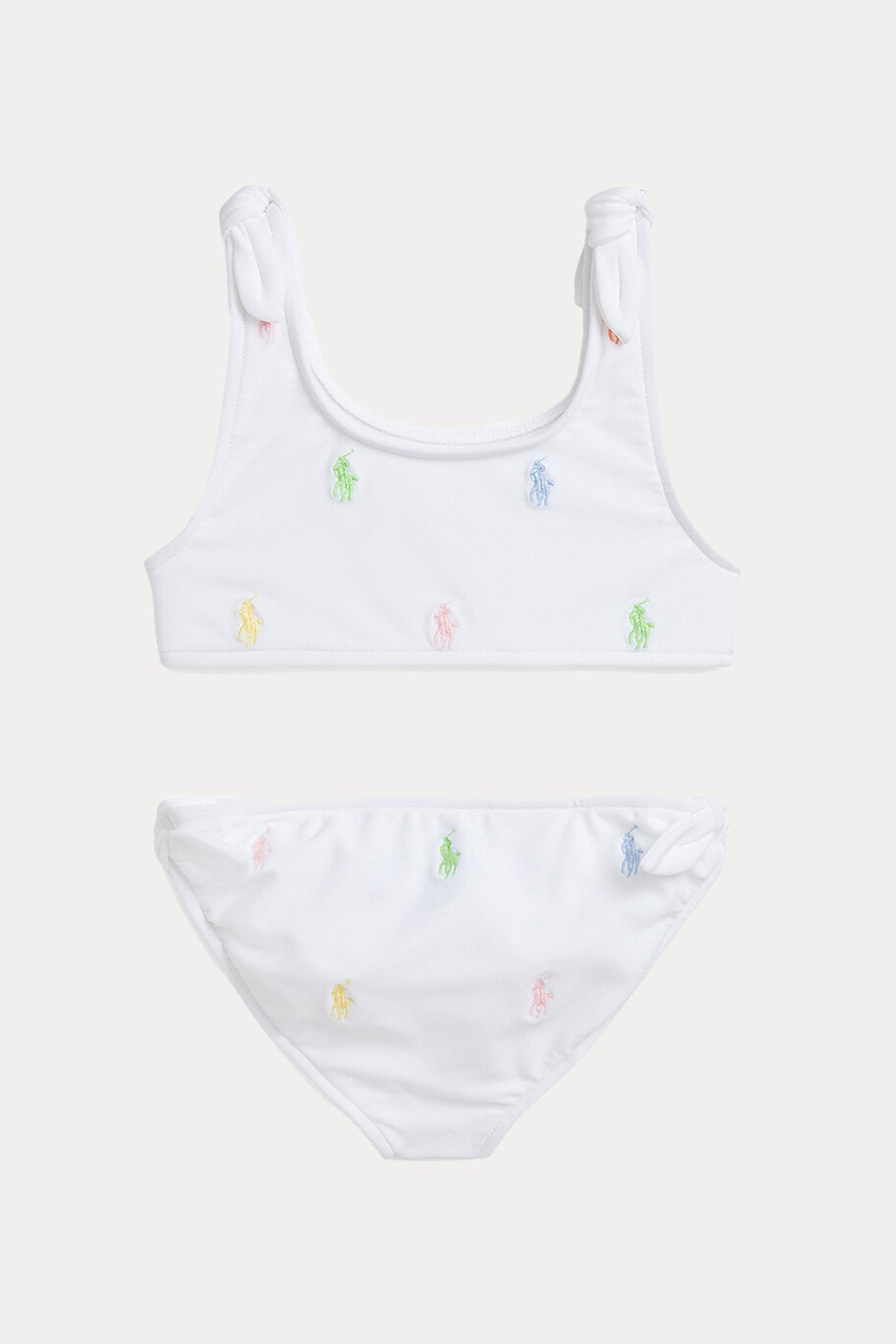 Polo Ralph Lauren Kids 2-4 Yaş Pony Logolu Streç Bikini