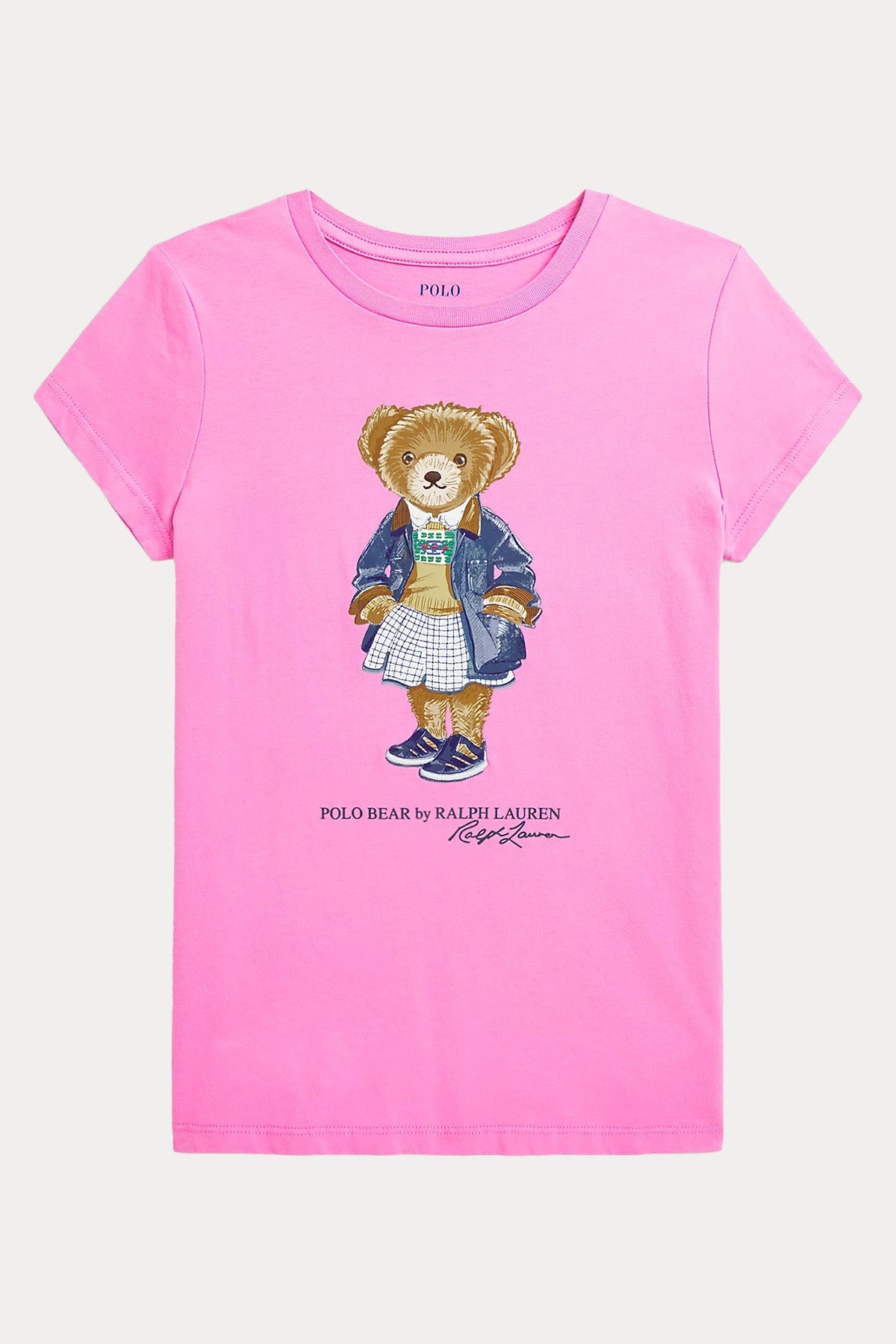Polo Ralph Lauren Kids S-M Beden Kız Çocuk Polo Bear T-shirt