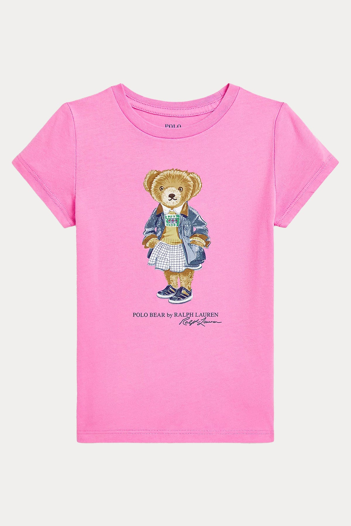 Polo Ralph Lauren Kids 2-6 Yaş Kız Çocuk Polo Bear T-shirt