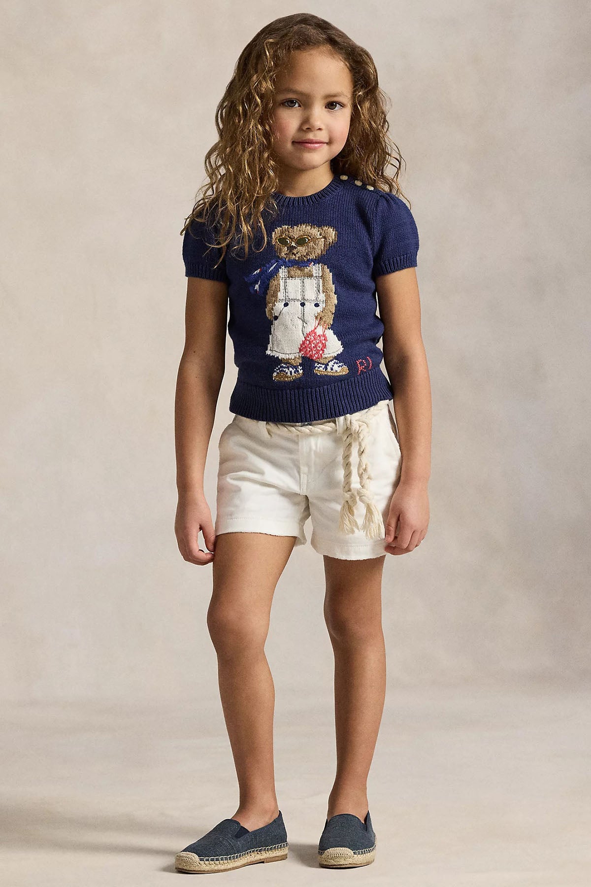 Polo Ralph Lauren Kids 4-6 Yaş Kız Çocuk Yandan Cepli Şort