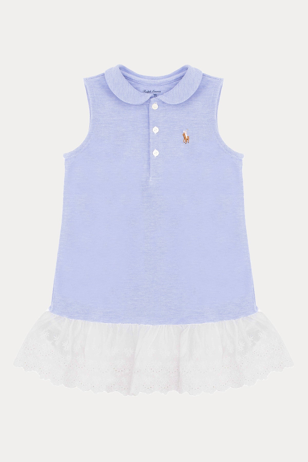 Polo Ralph Lauren Kids 24 Aylık Kız Bebek Şortlu Elbise