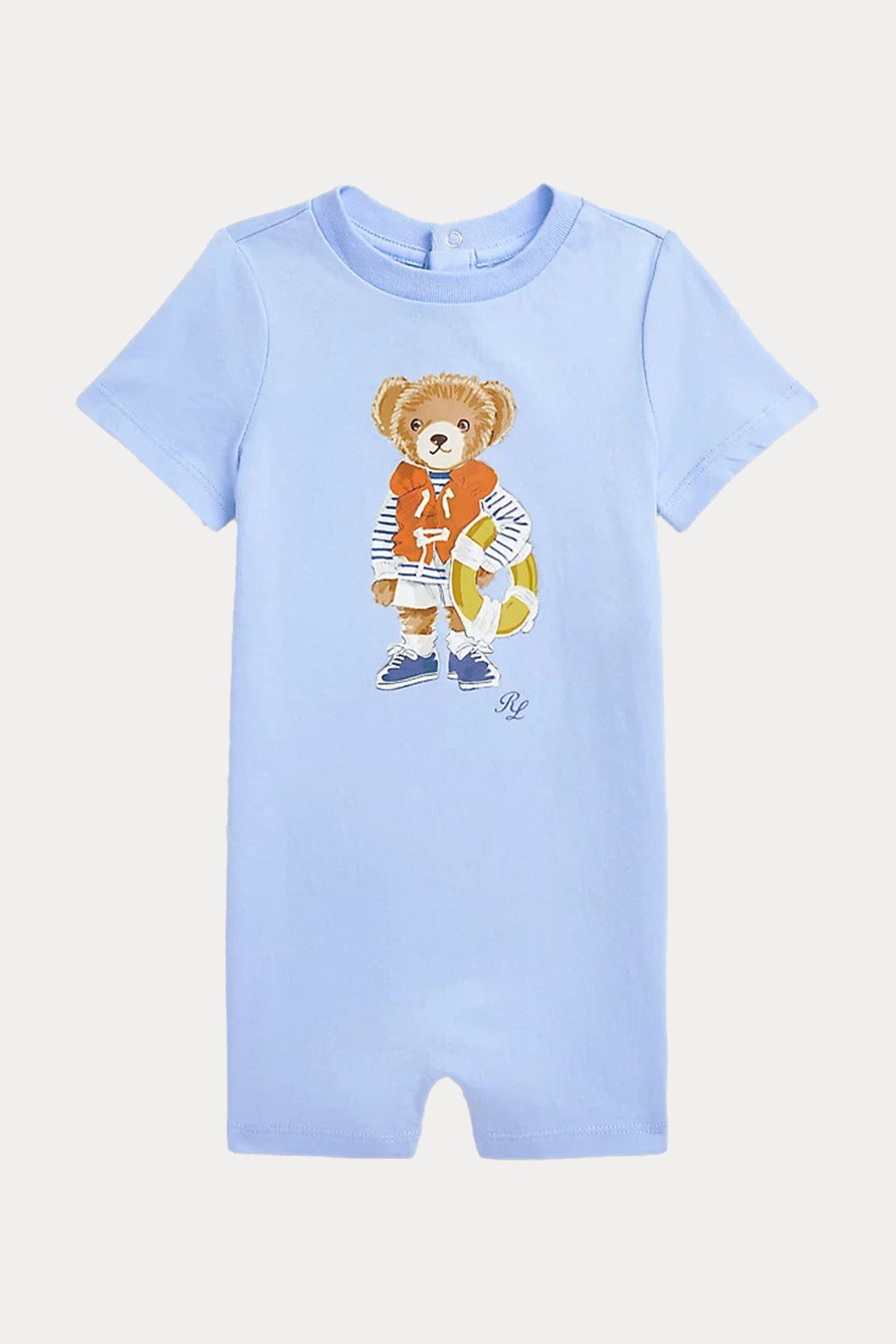 Polo Ralph Lauren Kids 6-9 Aylık Unisex Bebek Polo Bear Tulum
