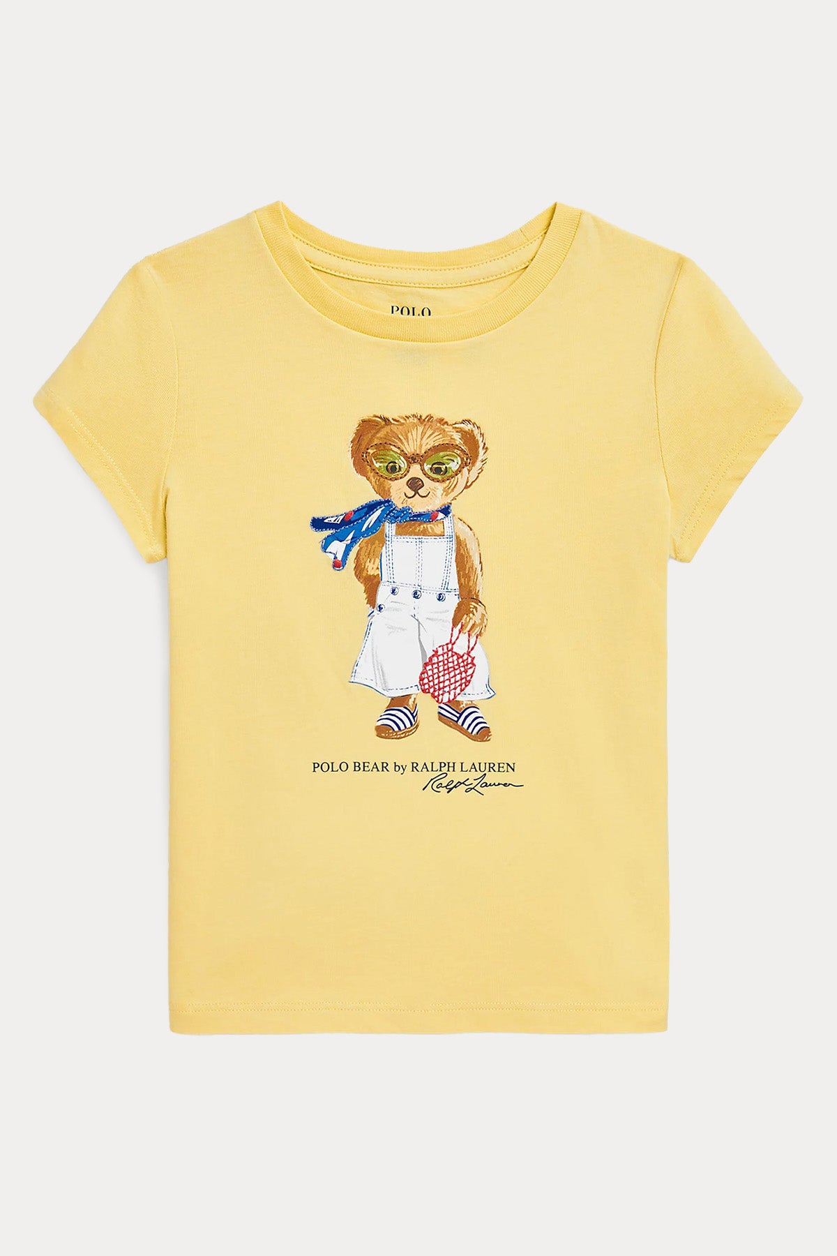 Polo Ralph Lauren Kids 2-6 Yaş Kız Çocuk Polo Bear T-shirt