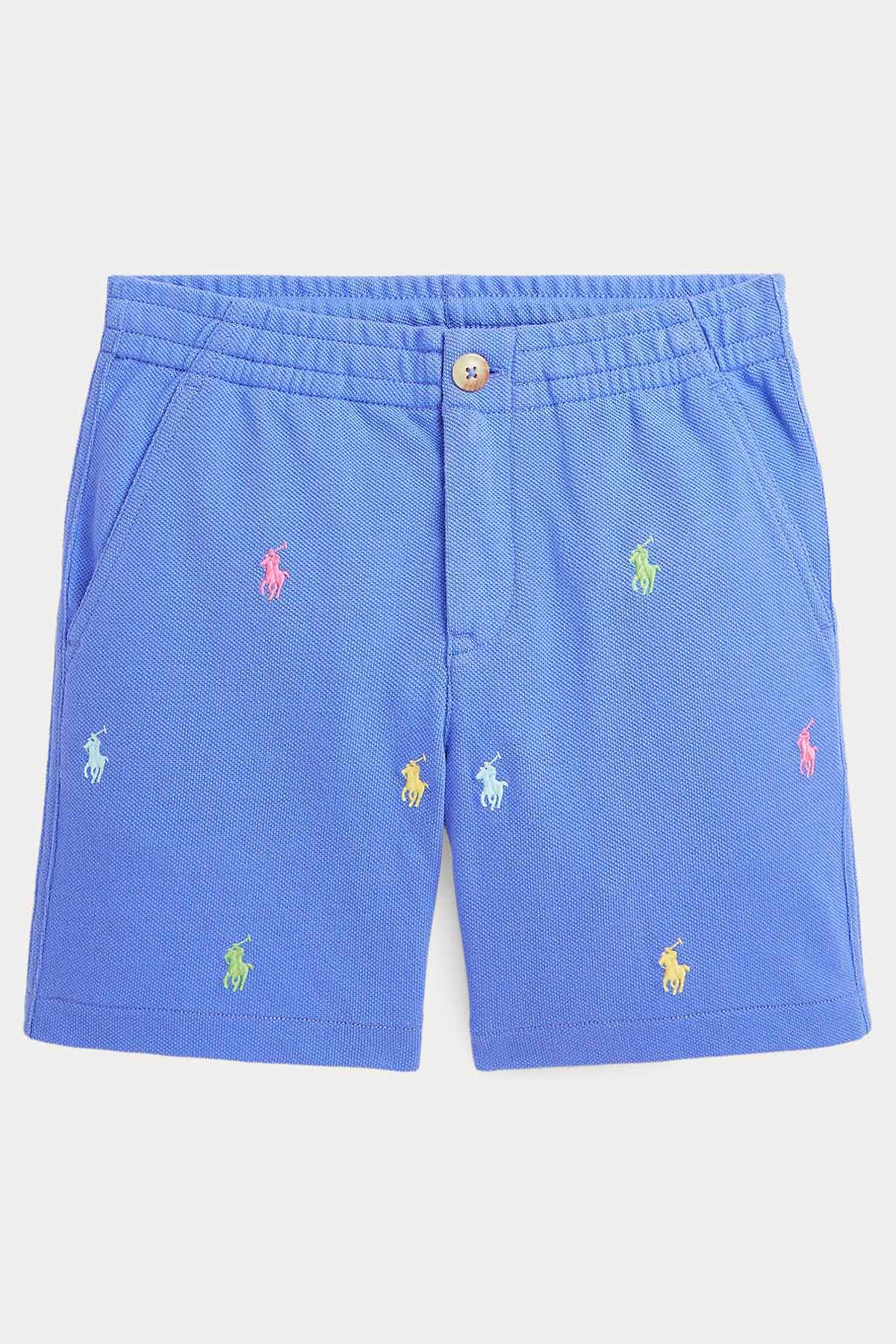 Polo Ralph Lauren Kids 2-5 Yaş Erkek Çocuk Pony Logolu Beli Lastikli Şort