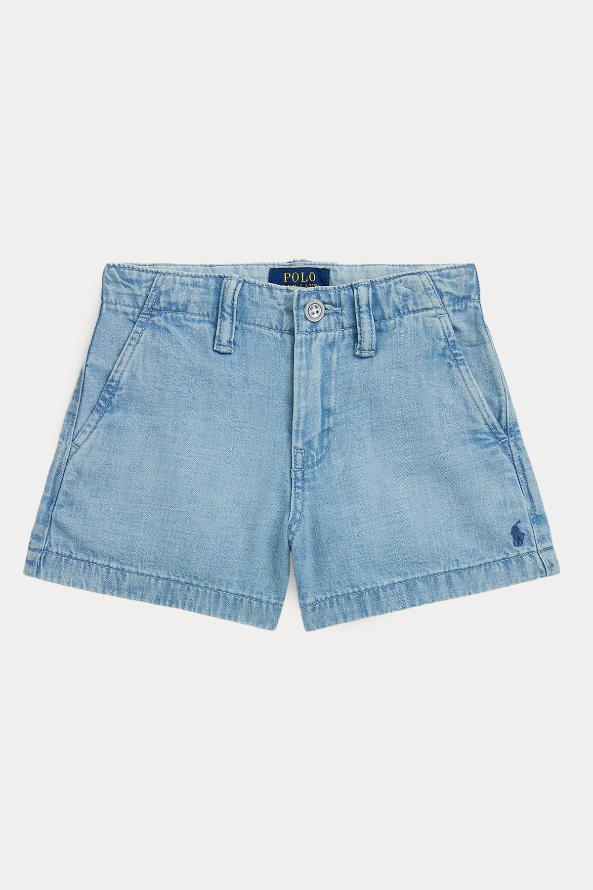 Polo Ralph Lauren Kids 2-5 Yaş Kız Çocuk Yandan Cepli Denim Şort