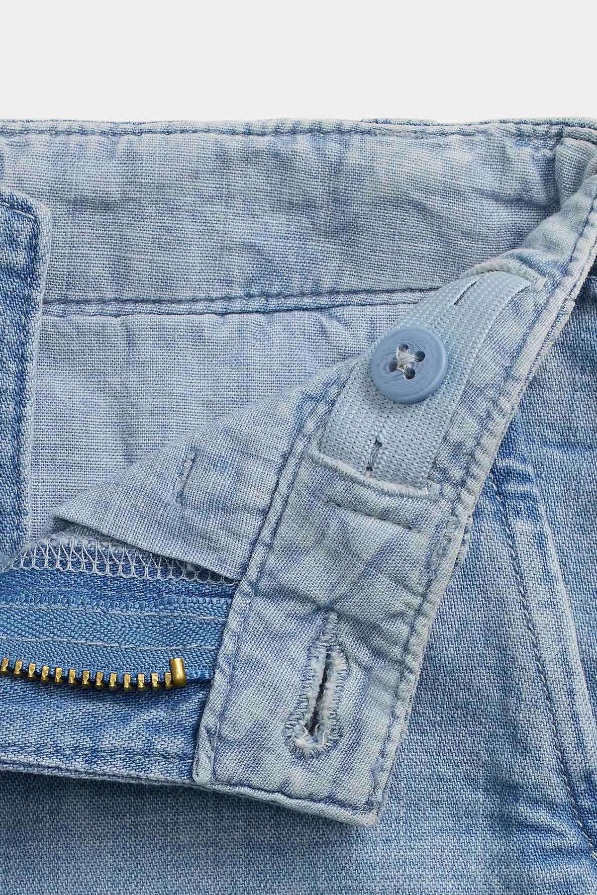 Polo Ralph Lauren Kids 2-5 Yaş Kız Çocuk Yandan Cepli Denim Şort